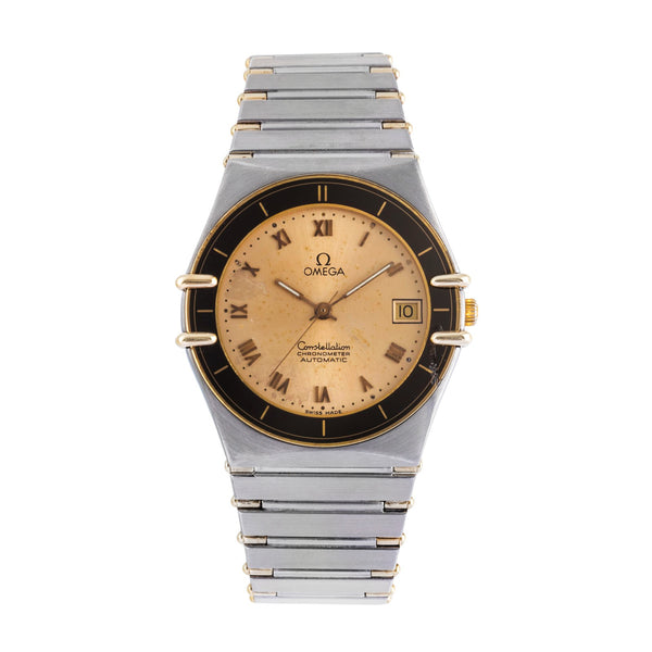Omega Constellation steel / gold automatic men's watch 168.0068, 368.0865  [2504884]