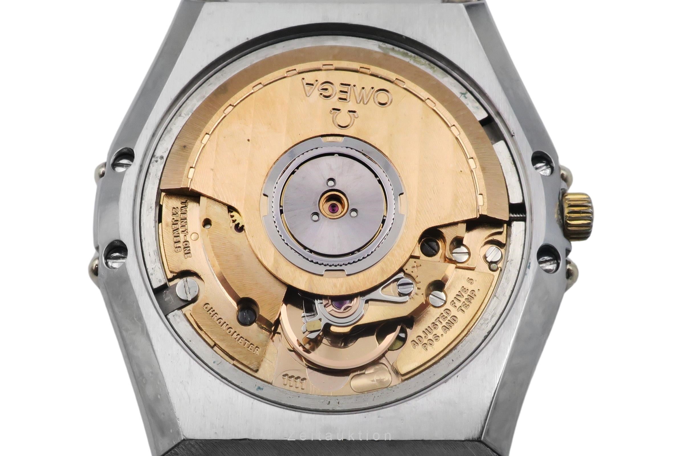 Omega Constellation steel / gold automatic men's watch 168.0068, 368.0865  [2504884]