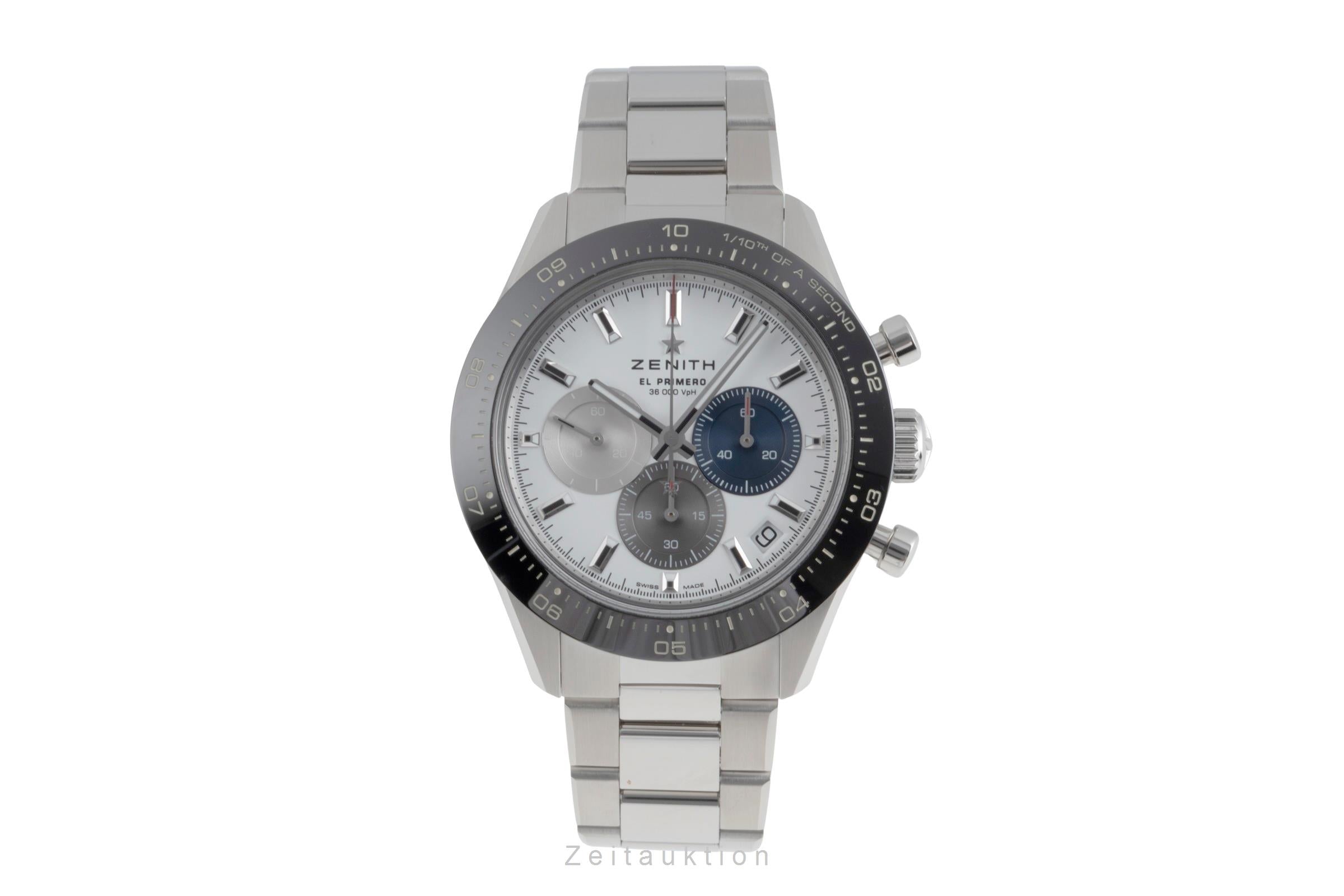 Zenith Chronomaster chronograph steel automatic Kal. 3600 Ref
