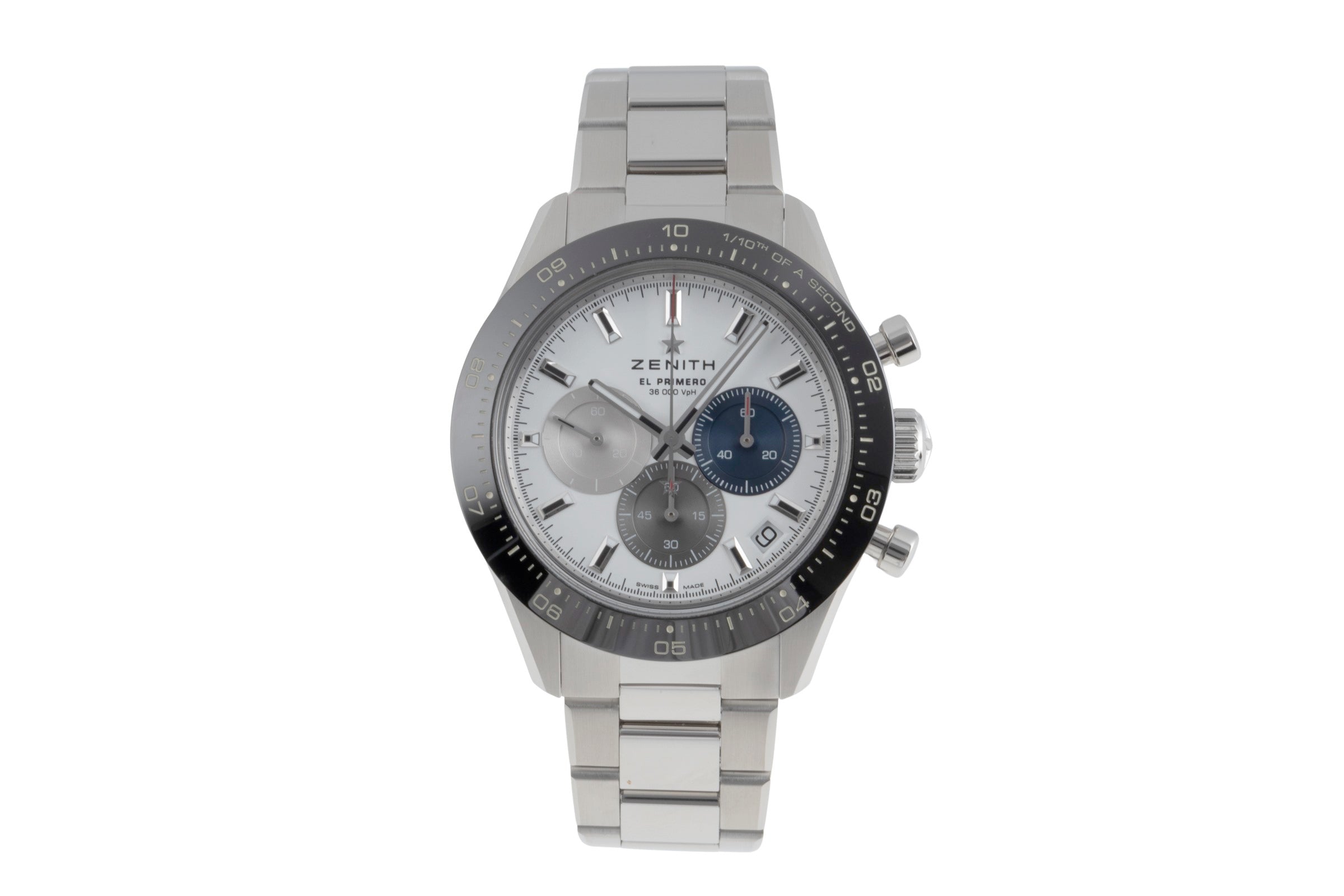 Zenith Chronomaster chronographe acier automatique montre pour hommes 03.3100.3600/69.M3100	 LP: 12000EUR  [2504886]