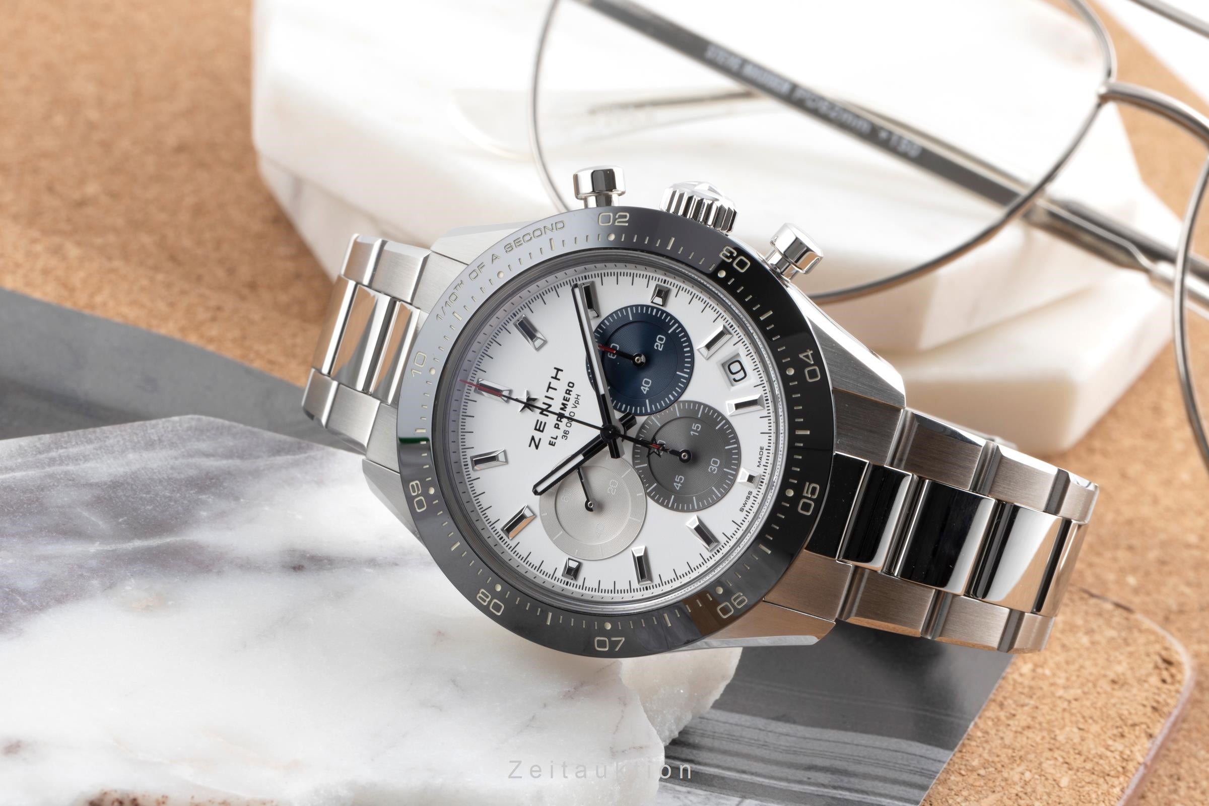 Zenith Chronomaster Sport Chronograph Ref 03.3100.3600/69.M3100 B&P NP 12000,-€  [2504886]