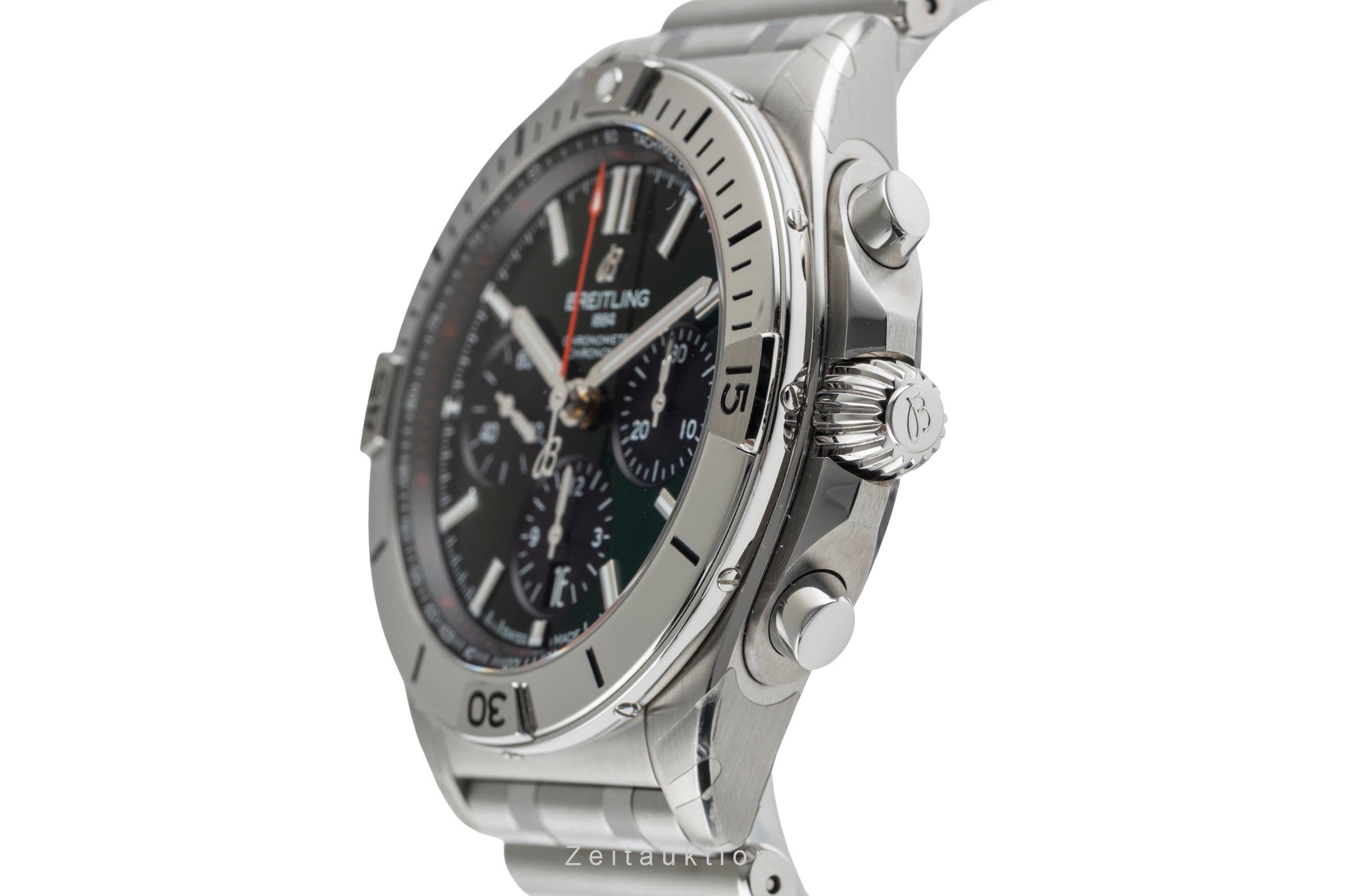Breitling Chronomat chronograph steel automatic men's watch AB0134101L1A1	 LP: 9200EUR  [2504887]