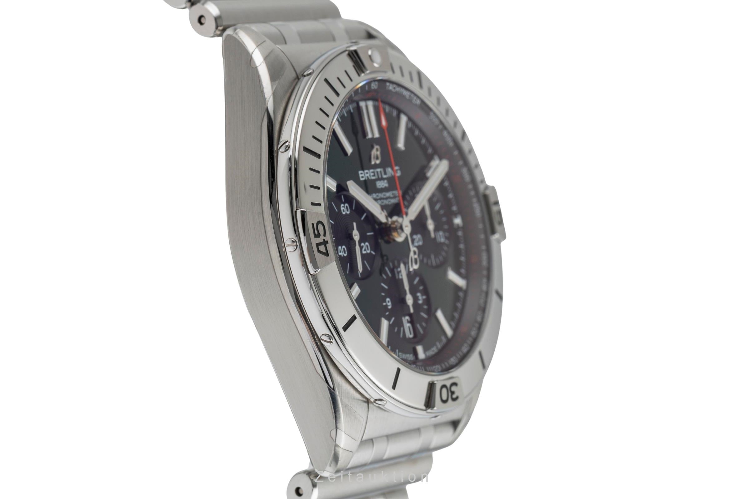 Breitling Chronomat chronograph steel automatic men's watch AB0134101L1A1	 LP: 9200EUR  [2504887]