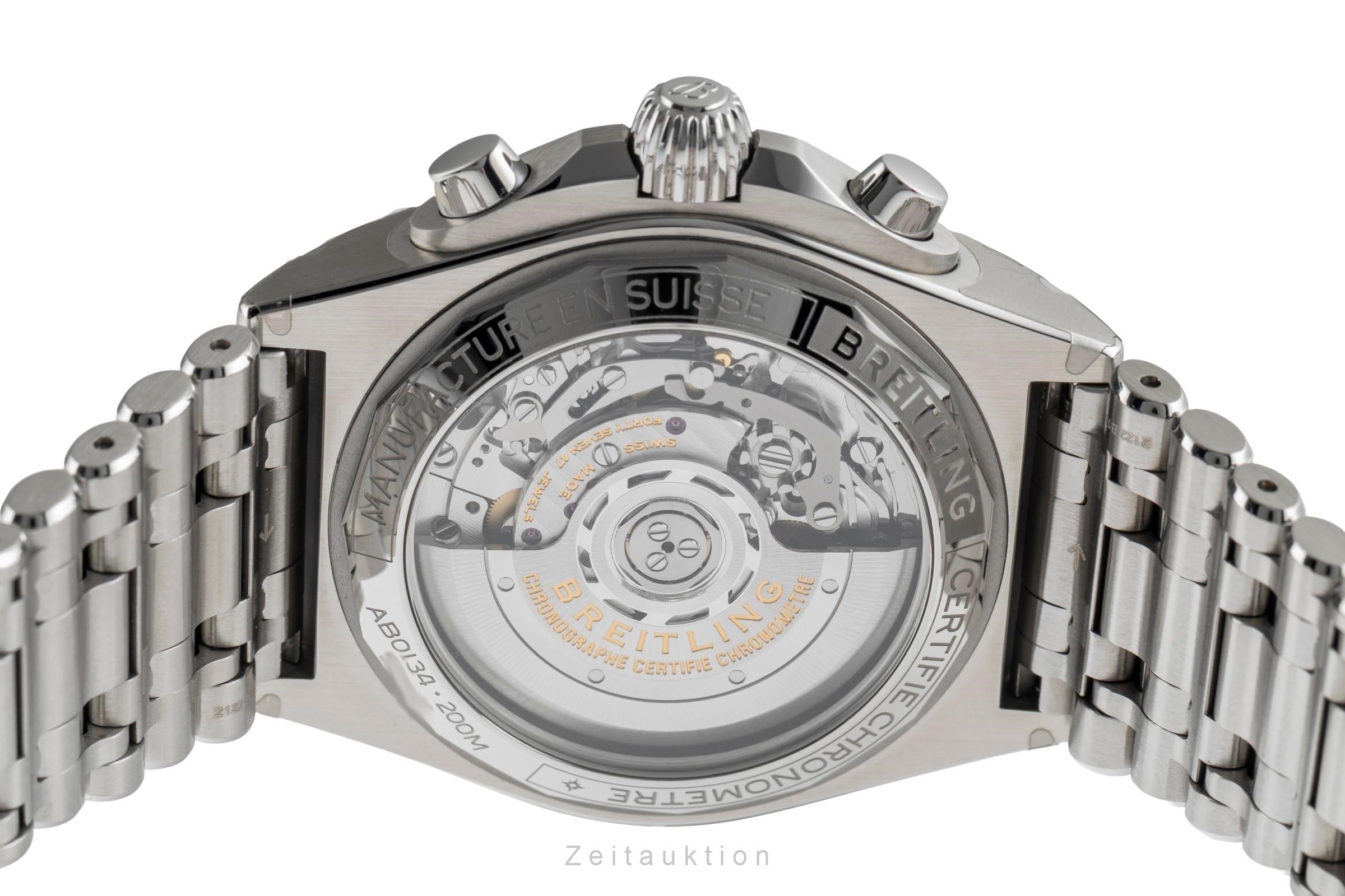 Breitling Chronomat chronograph steel automatic men's watch AB0134101L1A1	 LP: 9200EUR  [2504887]