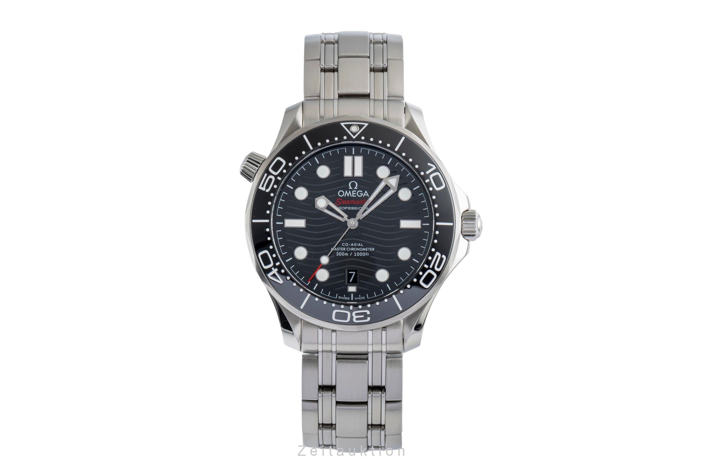 Omega Seamaster steel automatic men's watch 210.30.42.20.01.001 LP: 6500EUR  [2504888]