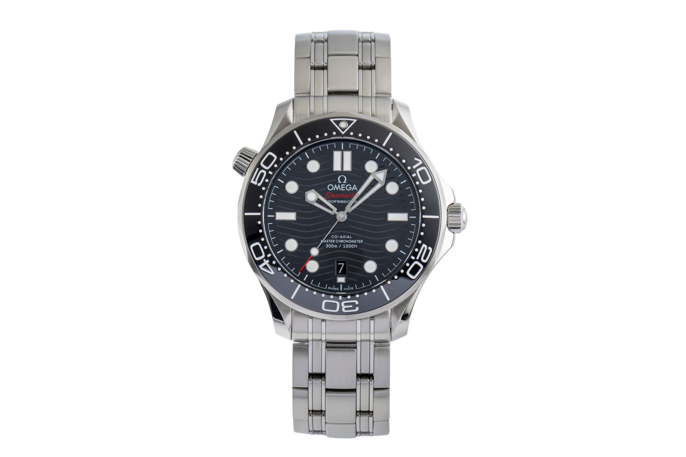 Omega Seamaster steel automatic men's watch 210.30.42.20.01.001 LP: 6500EUR  [2504888]
