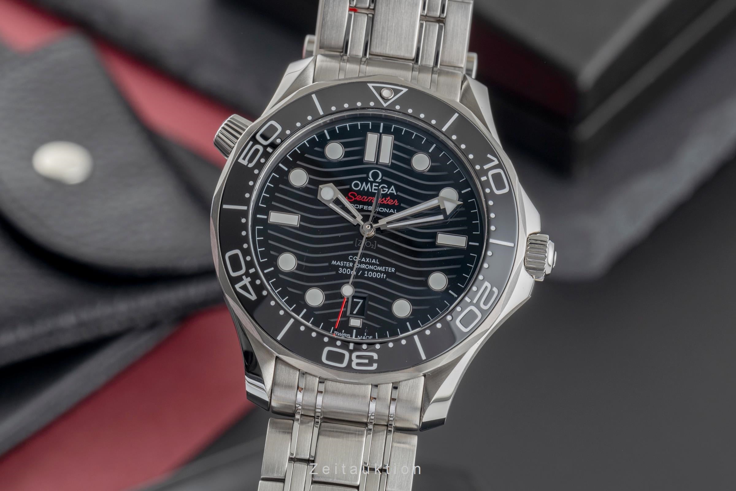 Omega Seamaster steel automatic men's watch 210.30.42.20.01.001 LP: 6500EUR  [2504888]