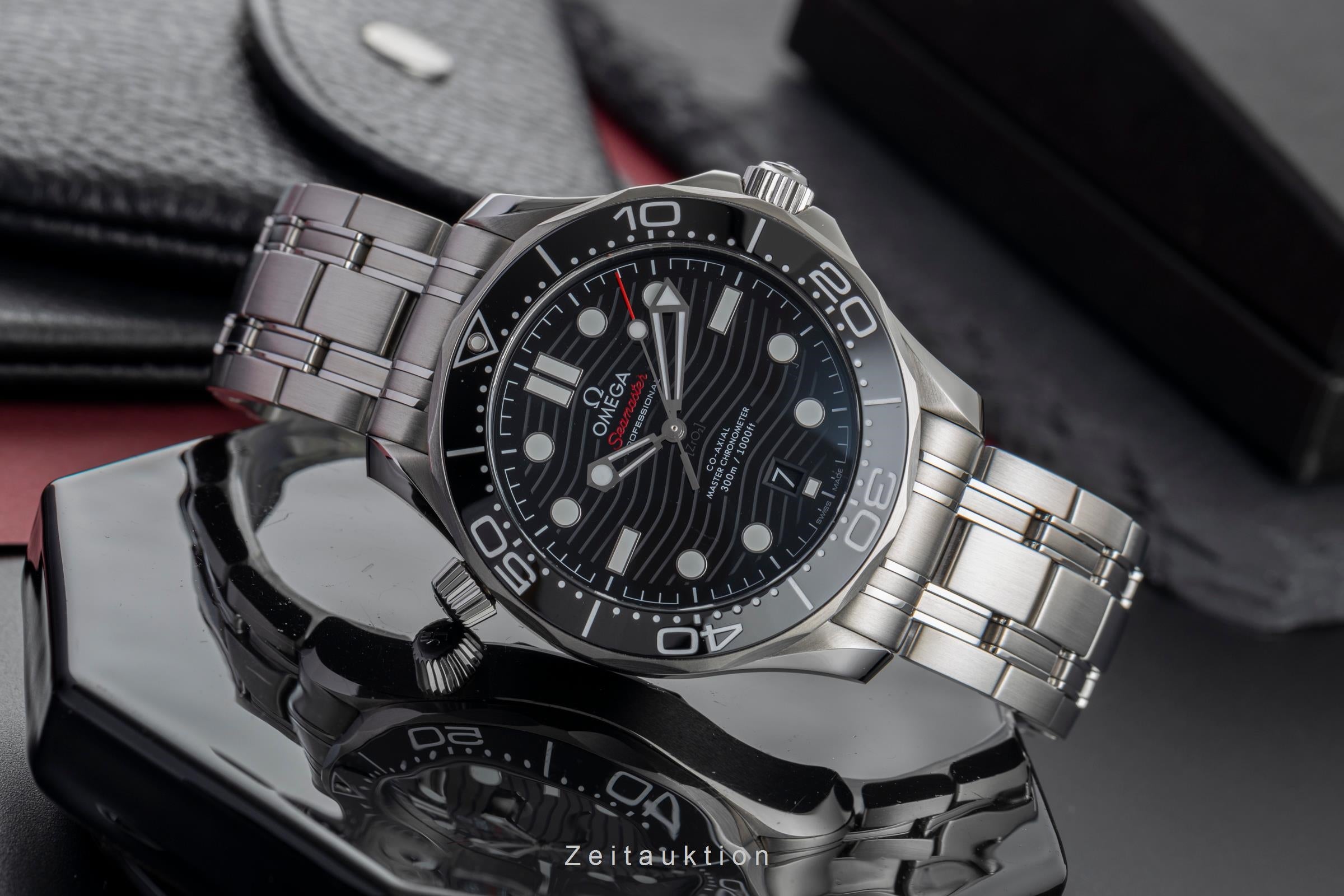 Omega Seamaster steel automatic men's watch 210.30.42.20.01.001 LP: 6500EUR  [2504888]