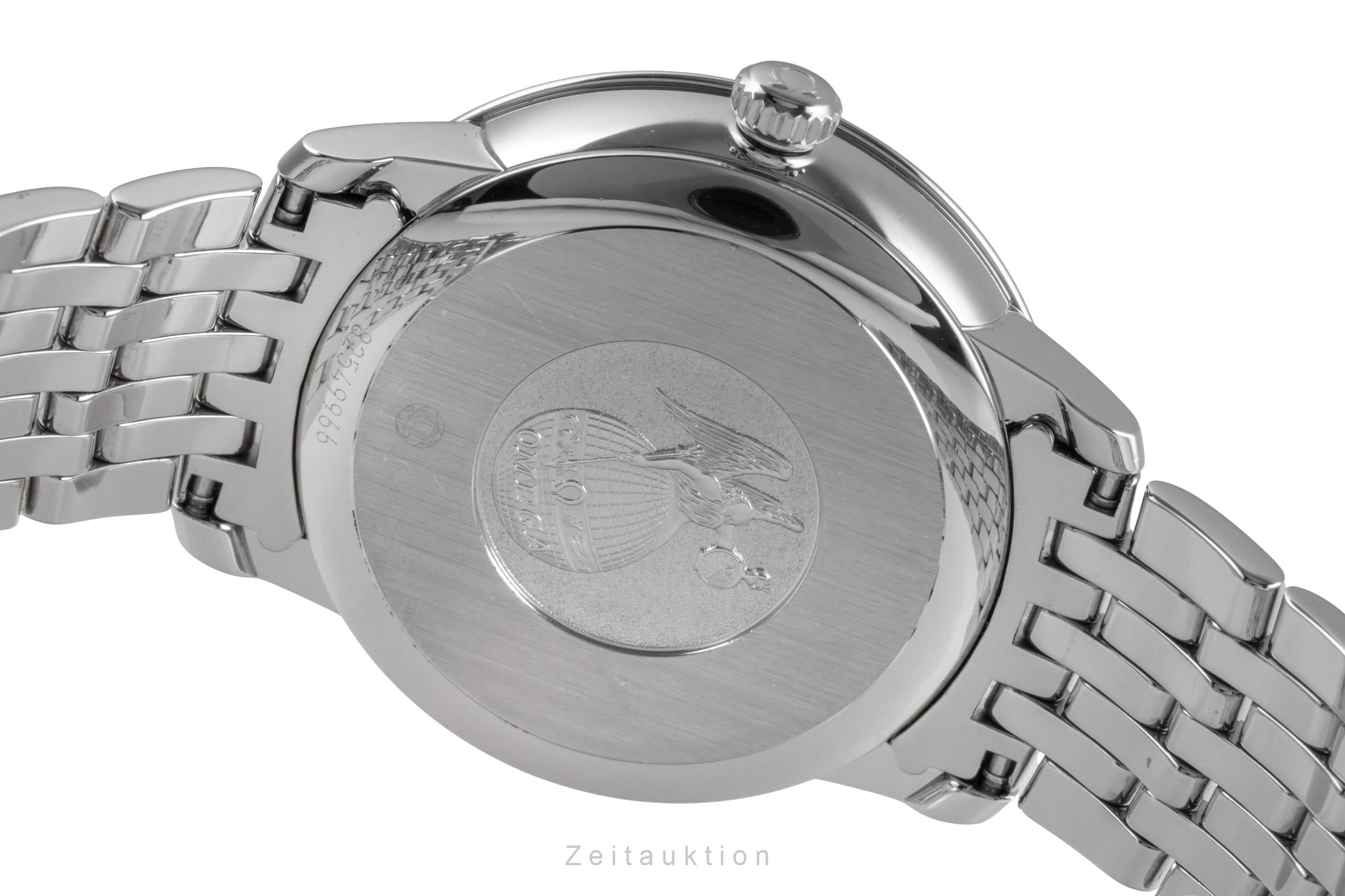 Omega De Ville acier automatique montre pour femmes 424.10.33.20.52.002  [2504891]