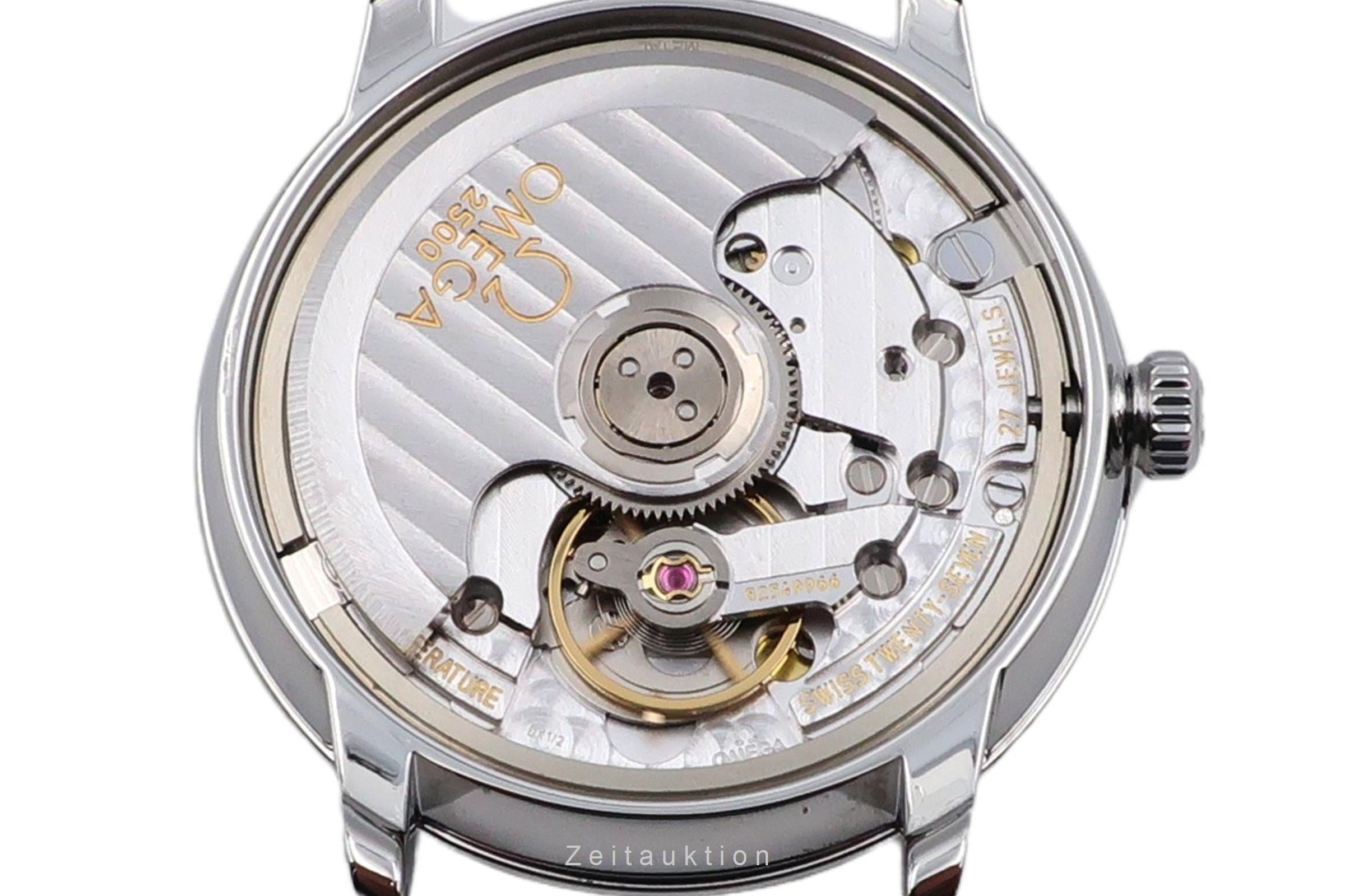 Omega De Ville acier automatique montre pour femmes 424.10.33.20.52.002  [2504891]