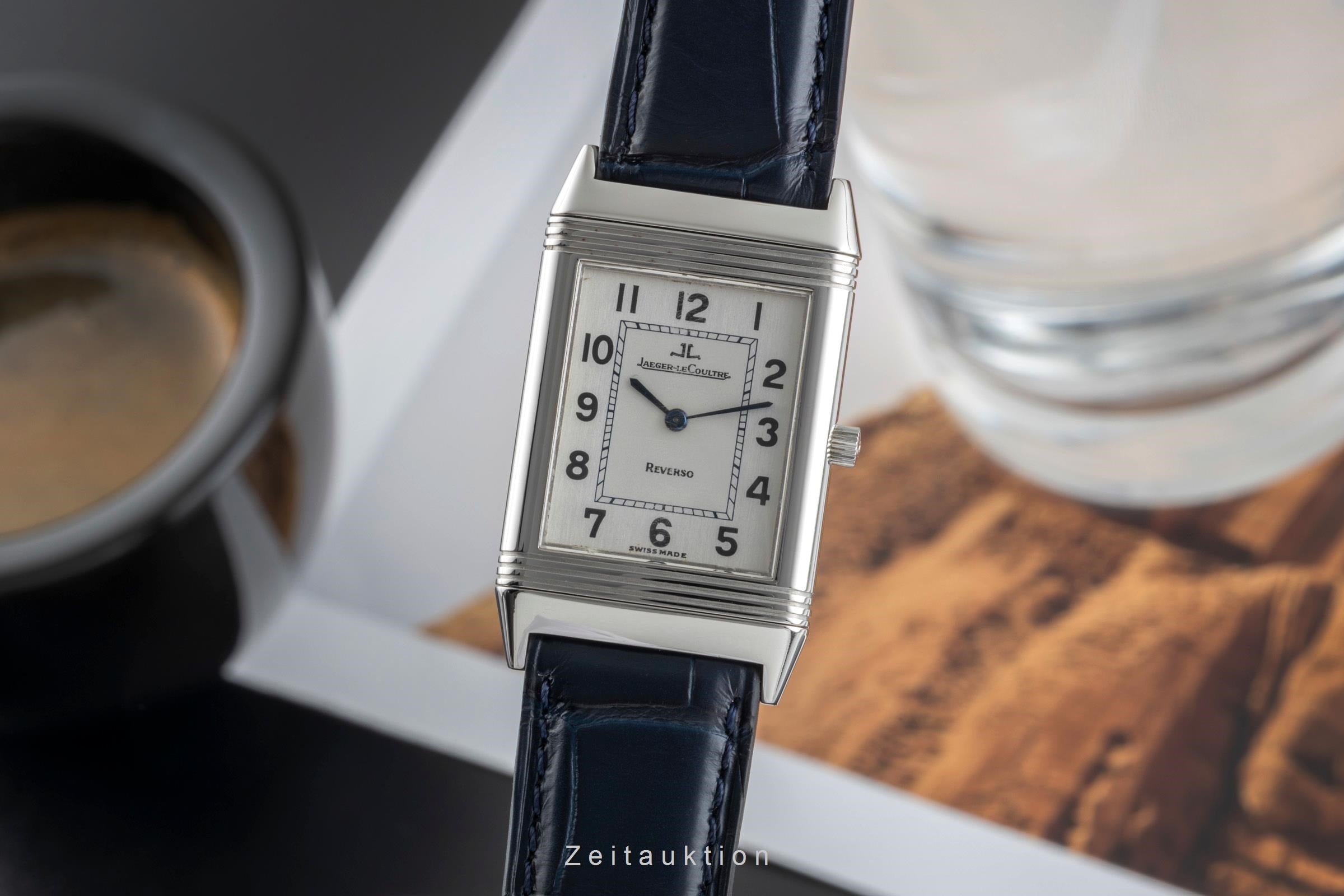 Jaeger LeCoultre Reverso acero cuerda manual unisex 250.8.86  [2504893]