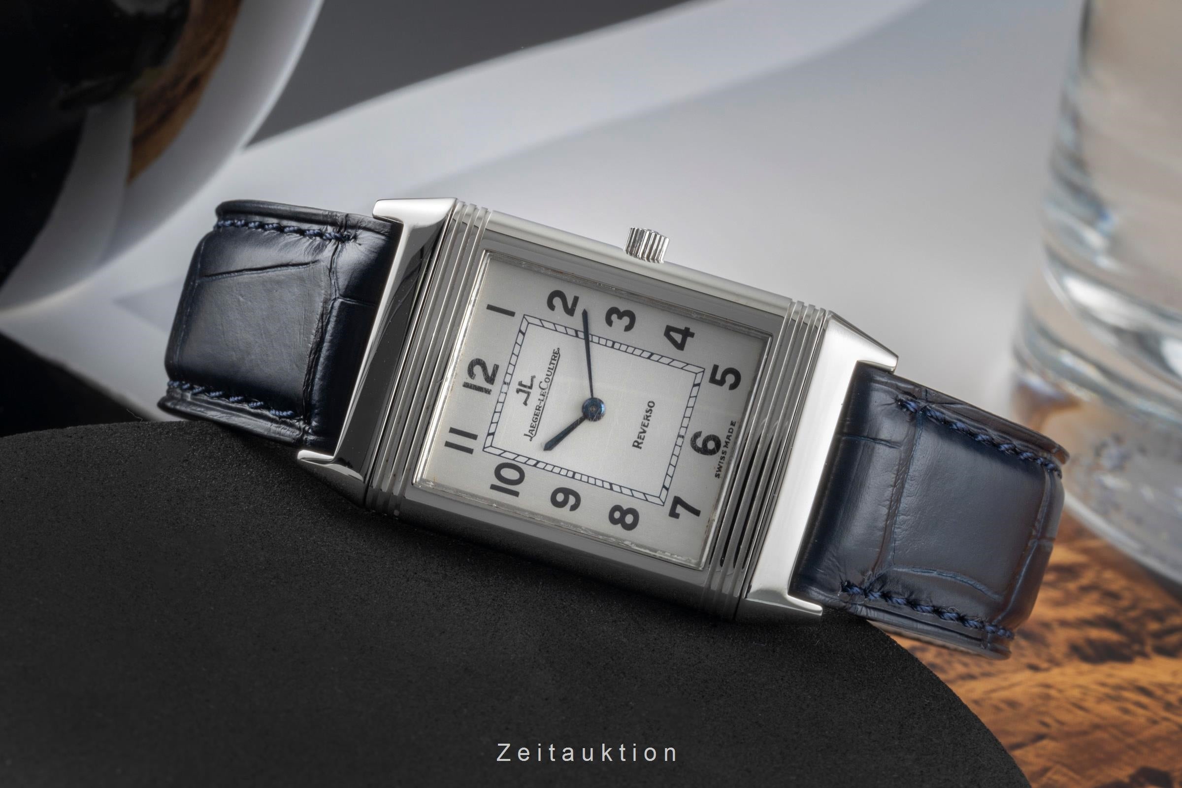 Jaeger LeCoultre Reverso acero cuerda manual unisex 250.8.86  [2504893]