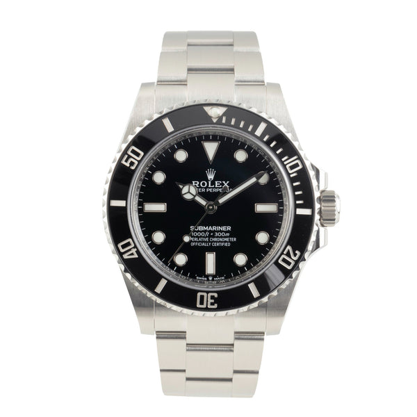 Rolex Submariner steel automatic men's watch 124060  [2504894]