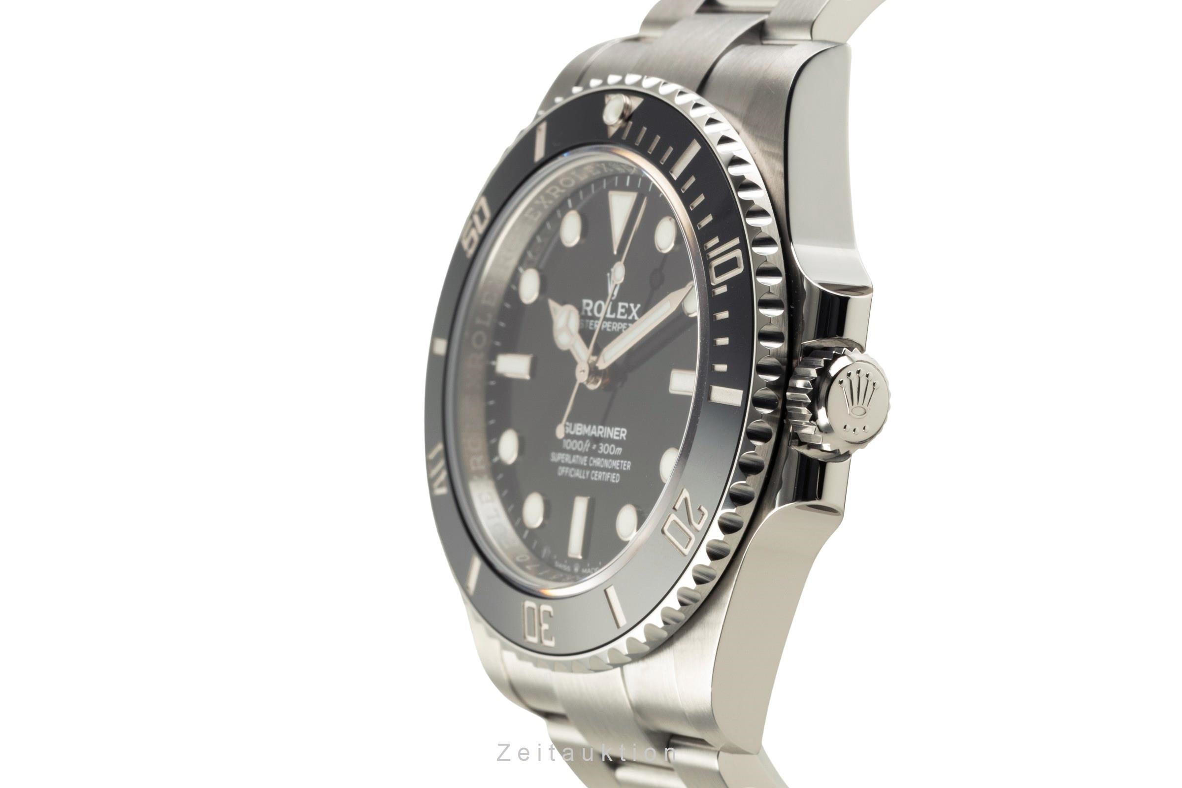 Rolex Submariner steel automatic men's watch 124060  [2504894]