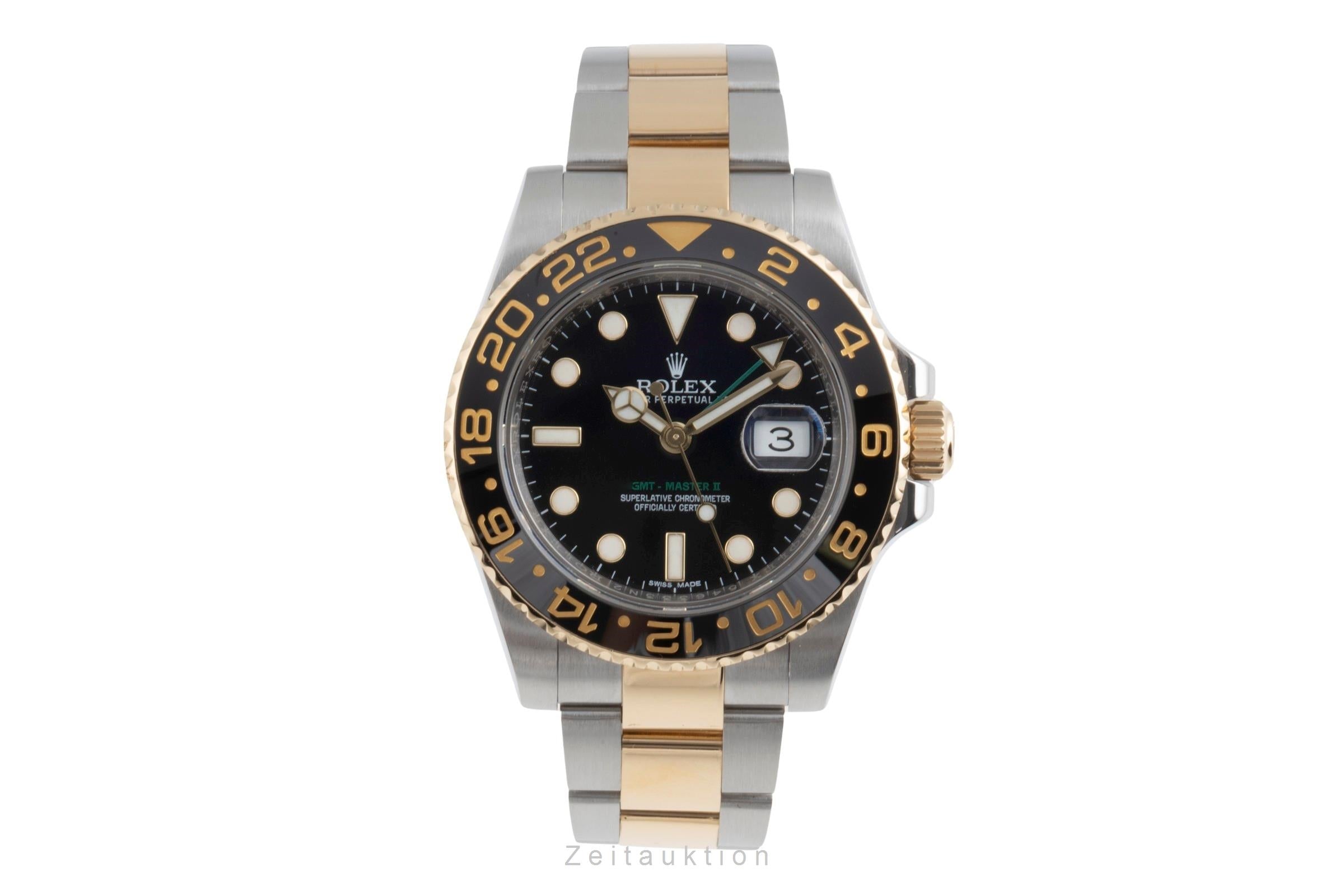 Rolex GMT-Master II acero / oro automático reloj para caballeros 116713LN  [2504895]