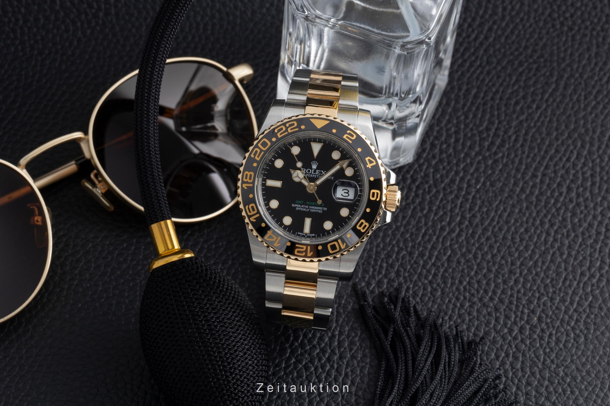 Rolex GMT-Master II acero / oro automático reloj para caballeros 116713LN  [2504895]