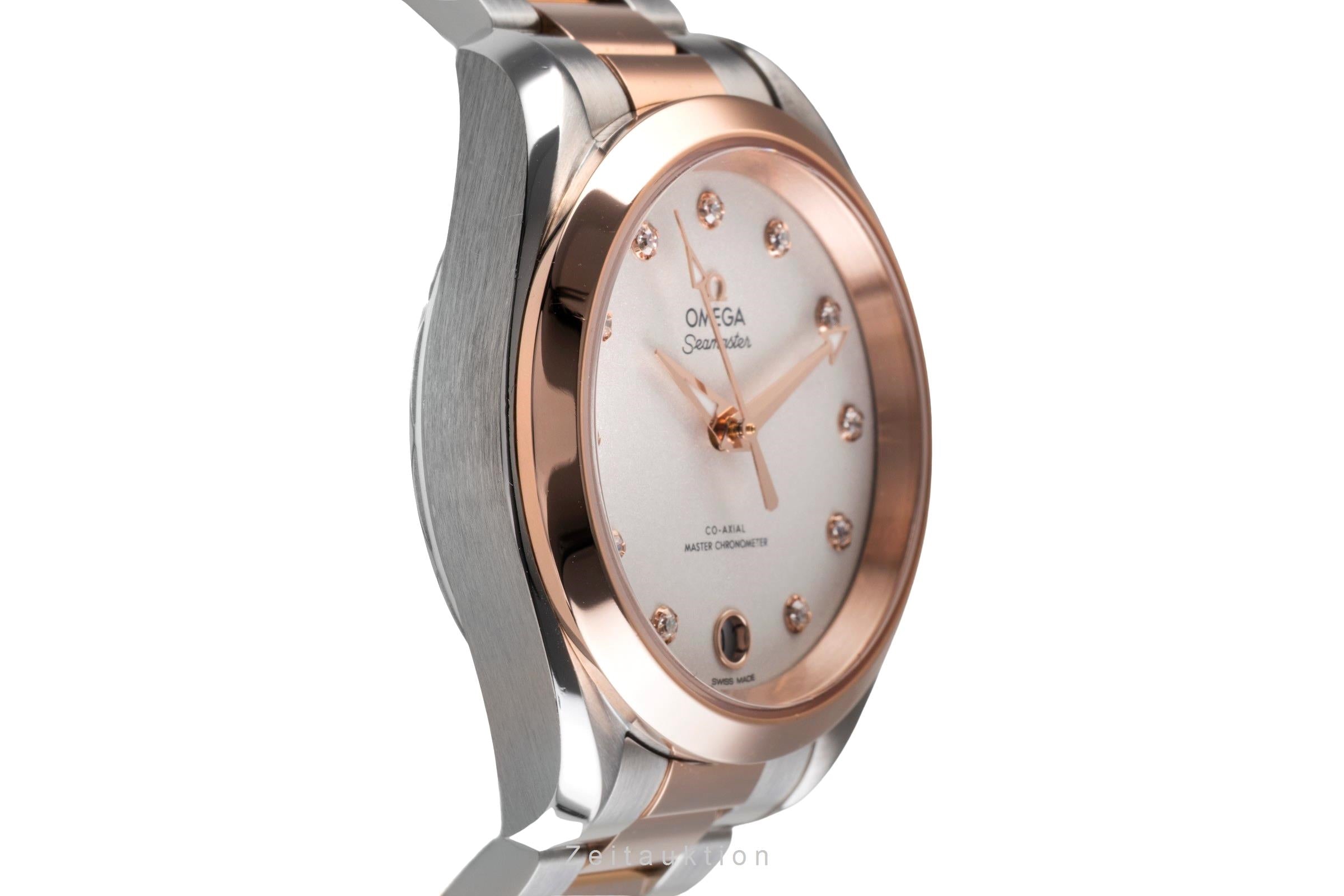 Omega Seamaster steel / gold automatic women's watch 220.20.34.20.52.001  [2504899]