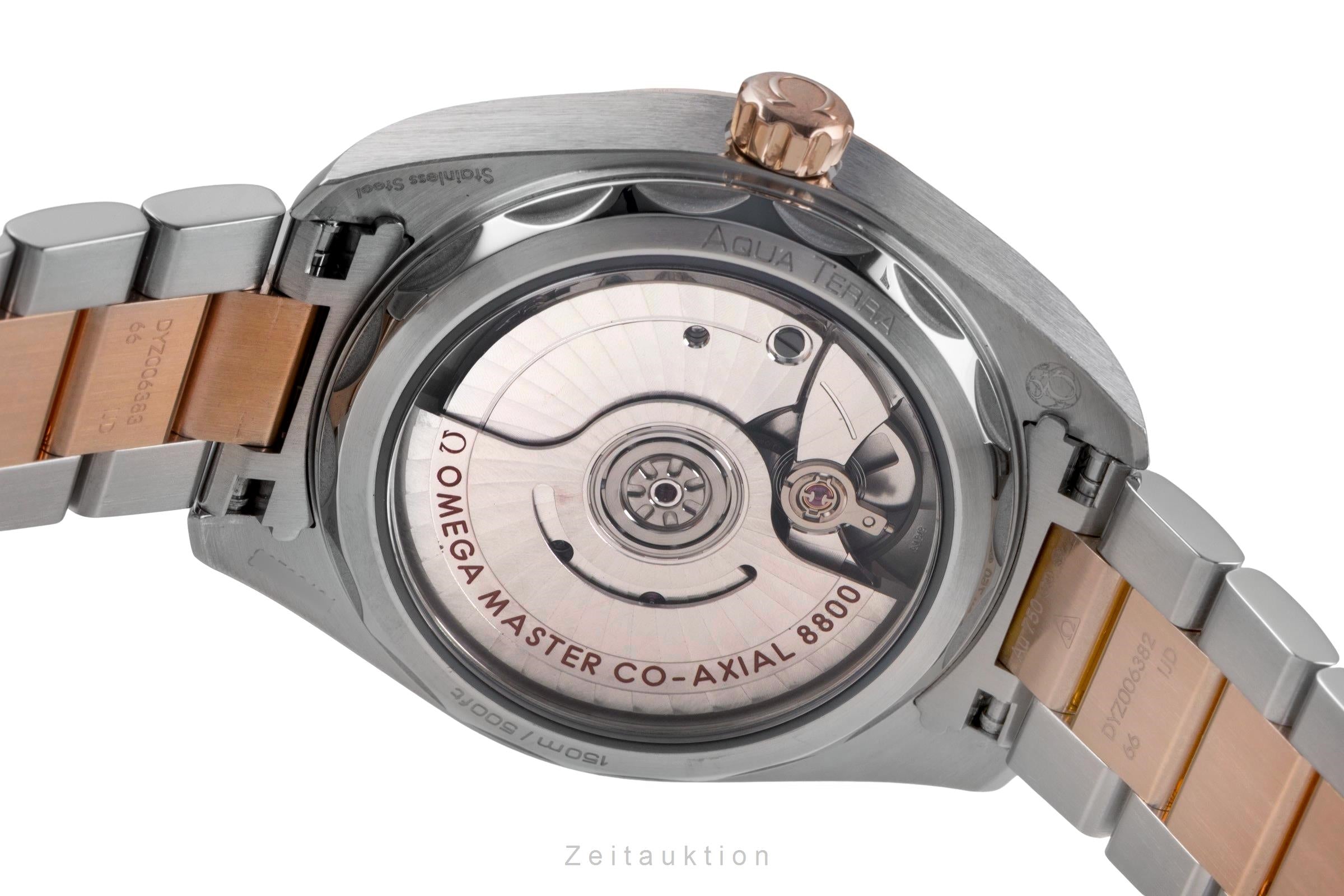Omega Seamaster steel / gold automatic women's watch 220.20.34.20.52.001  [2504899]