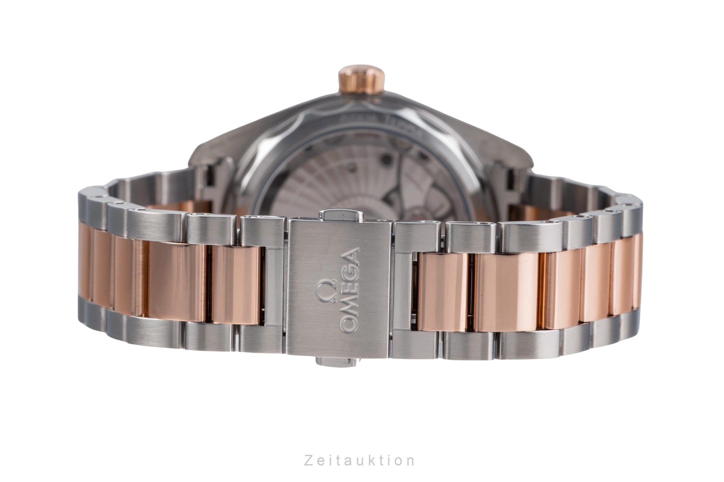 Omega Seamaster steel / gold automatic women's watch 220.20.34.20.52.001  [2504899]
