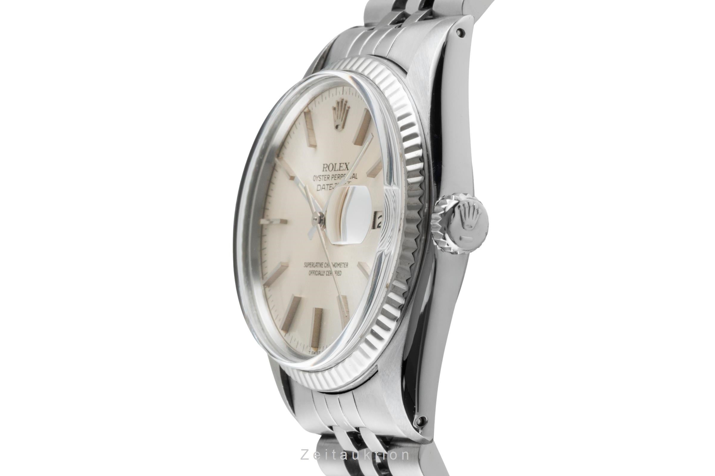 Rolex Datejust steel / white gold automatic men's watch 16014  [2504900]
