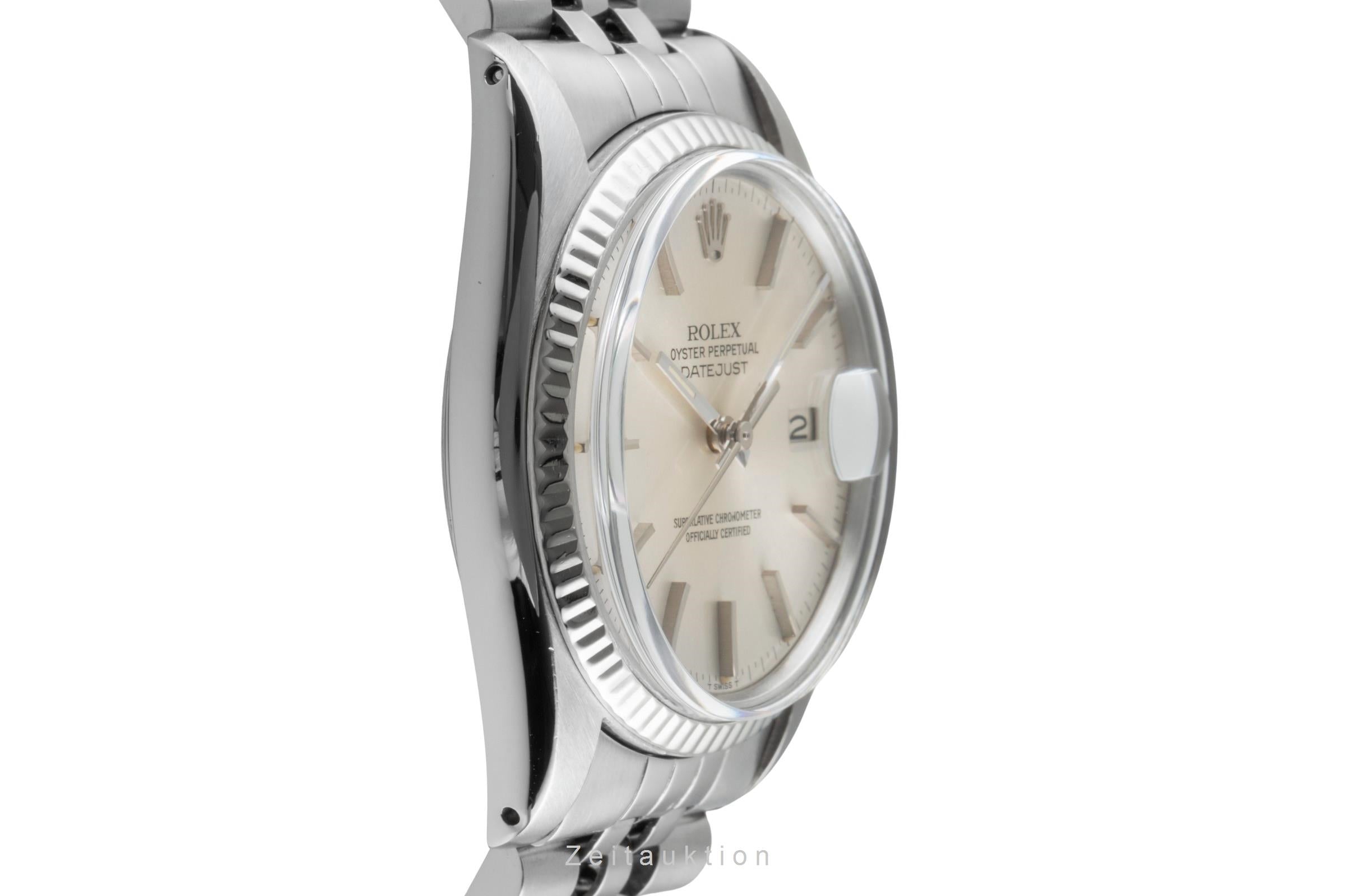 Rolex Datejust steel / white gold automatic men's watch 16014  [2504900]