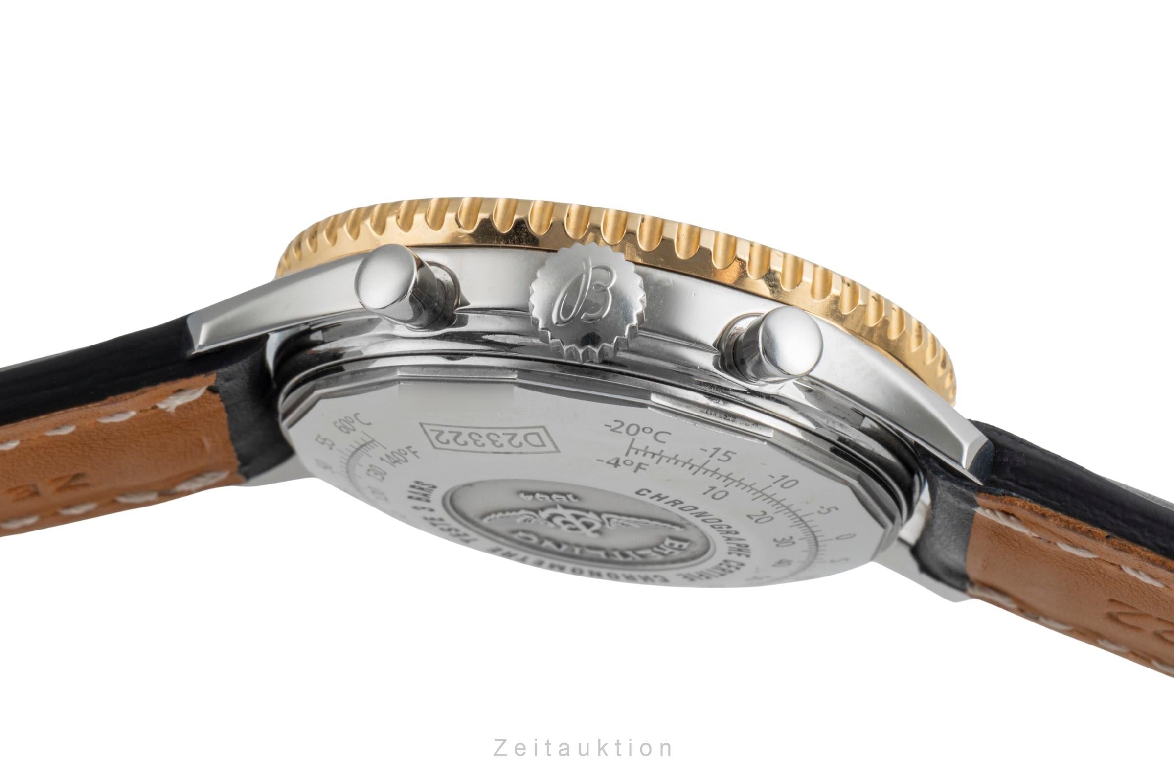 Breitling Navitimer Chronograph Stahl / Gold Automatik Herren Ref D23322 Papiere [2504902]