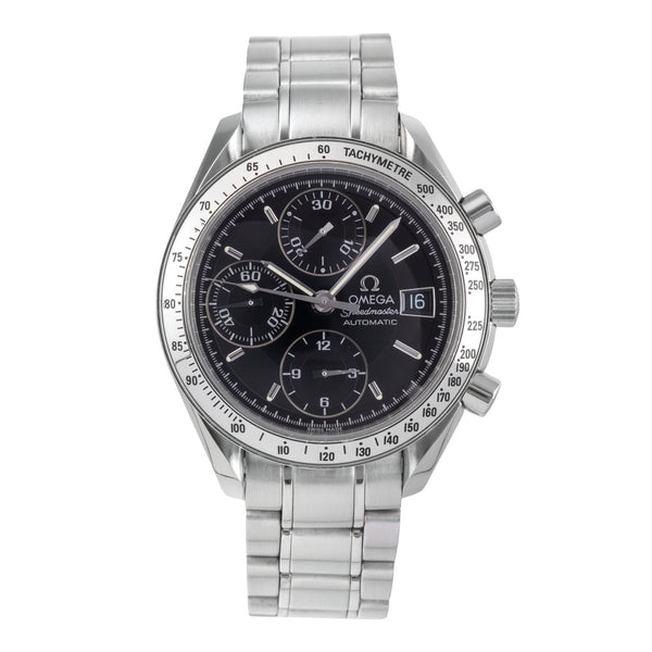 Omega Speedmaster Date chronograph steel automatic men's watch 3513.50.00 LP: 6100EUR  [2504903]