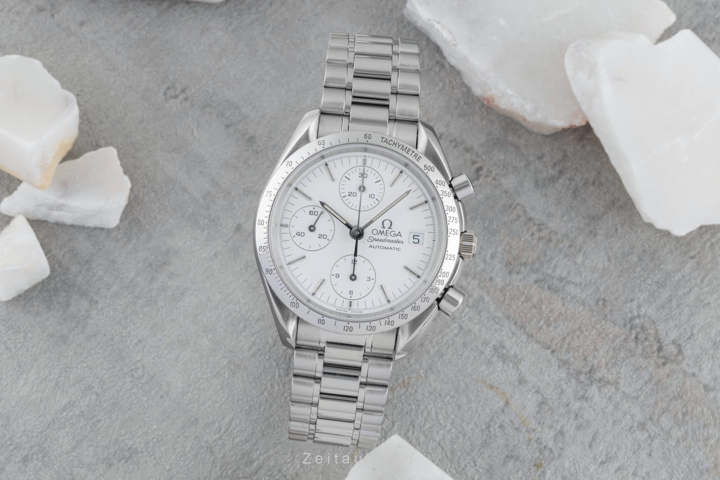 Omega Speedmaster Date chronograph steel automatic men's watch 3511.20.00 LP: 6100EUR  [2504904]