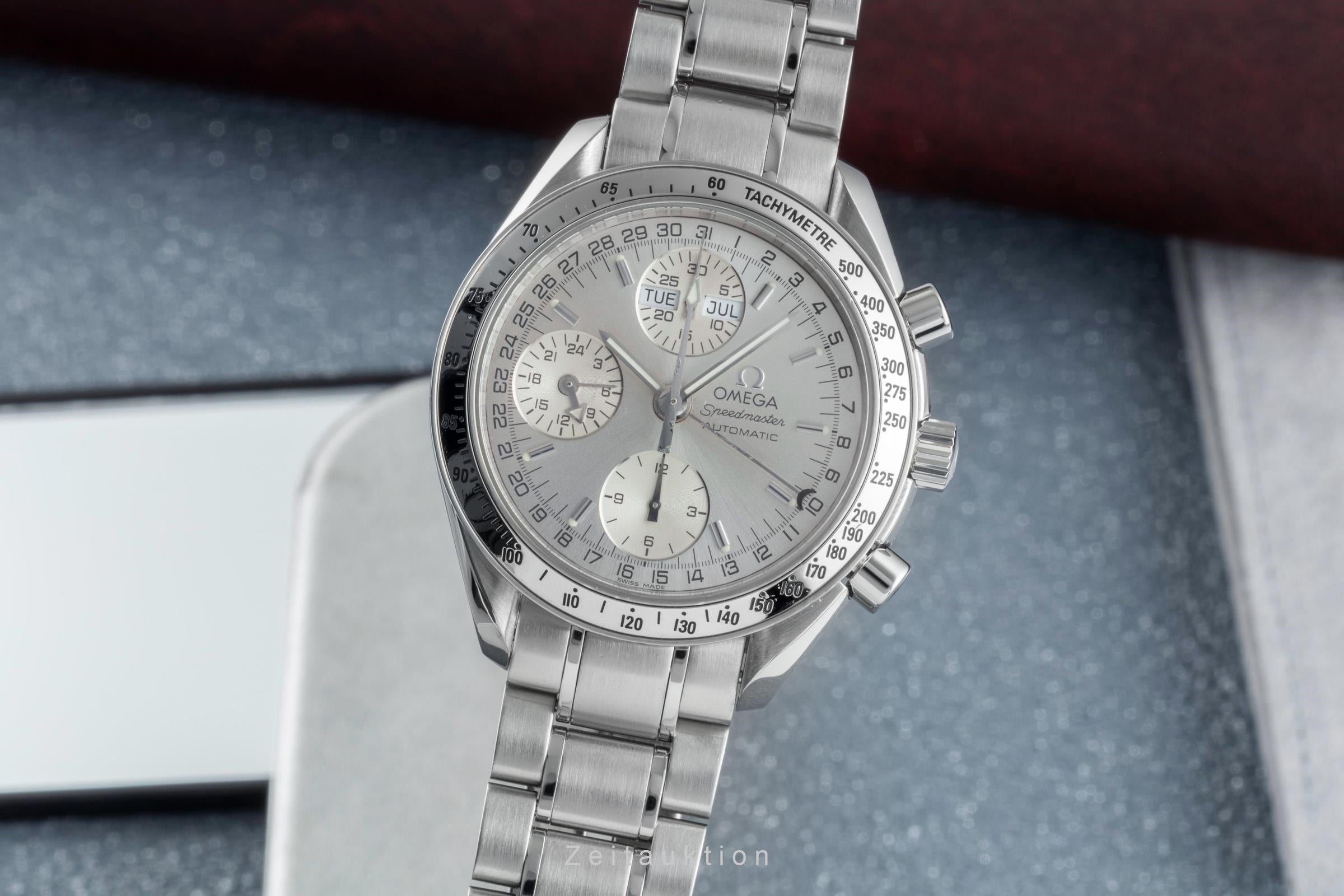 Omega Speedmaster Date chronograph steel automatic men's watch 3523.30.00  [2504905]