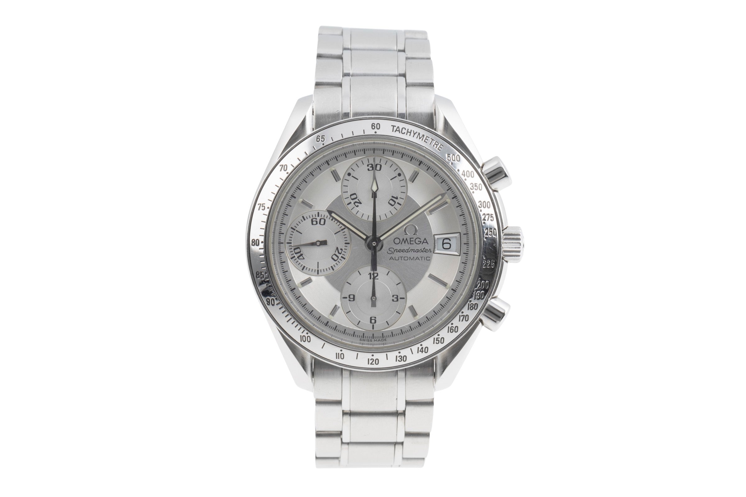 Omega Speedmaster Date chronograph steel automatic men's watch 3513.30.00 LP: 6100EUR  [2504906]