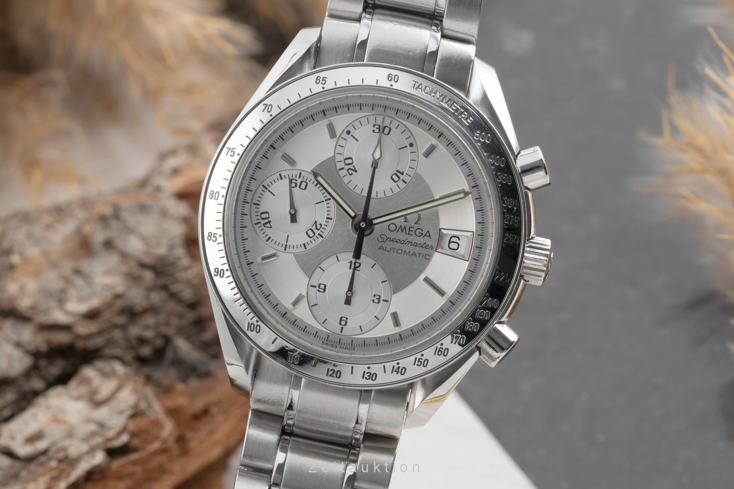 Omega Speedmaster Date chronograph steel automatic men's watch 3513.30.00 LP: 6100EUR  [2504906]