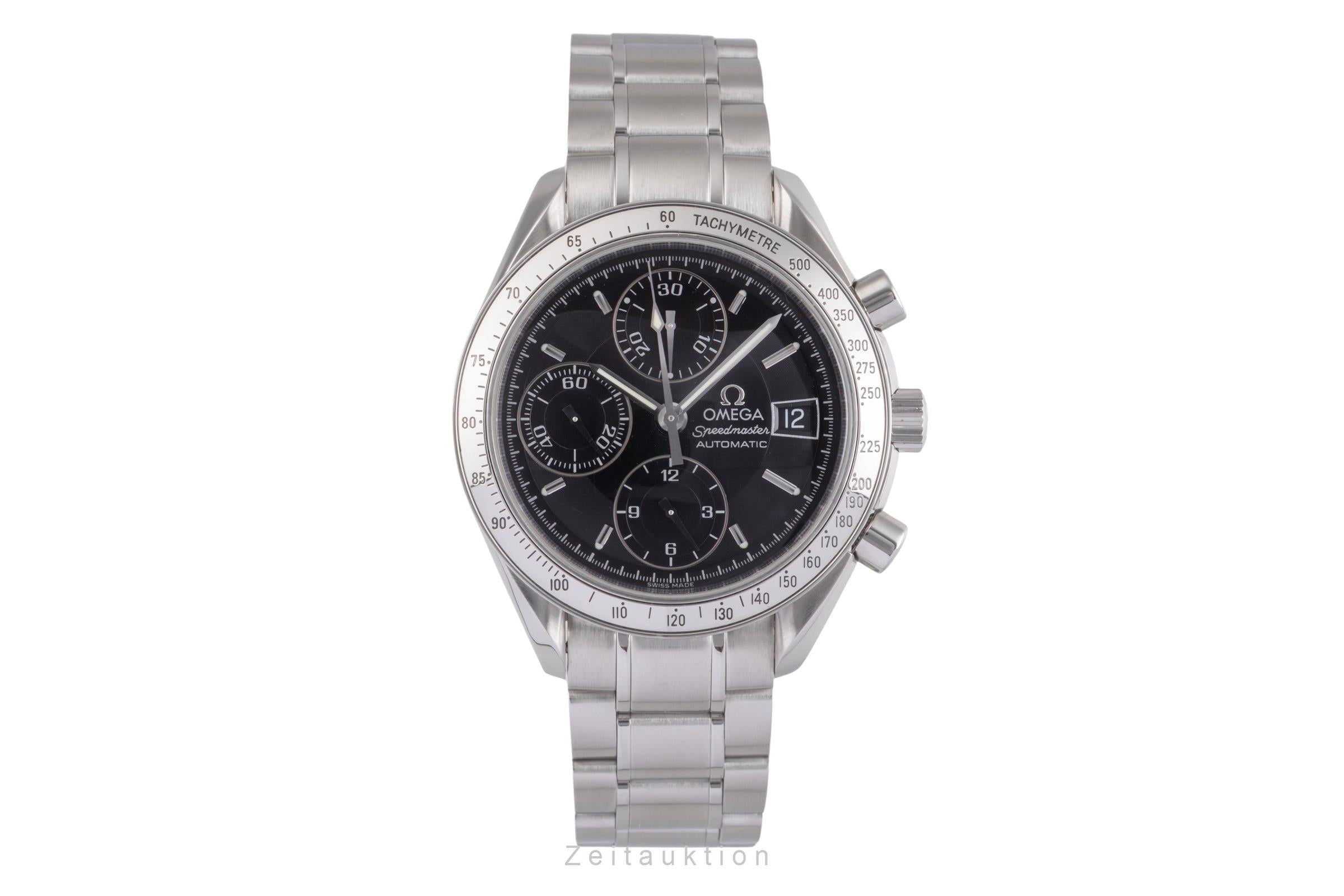 Omega Speedmaster Date chronograph steel automatic men's watch 3513.50.00 LP: 6100EUR  [2504907]
