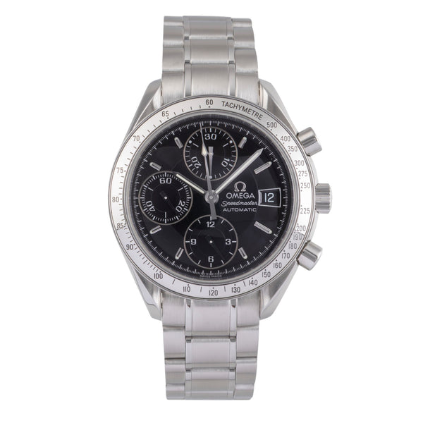 Omega Speedmaster Date chronograph steel automatic men's watch 3513.50.00 LP: 6100EUR  [2504907]