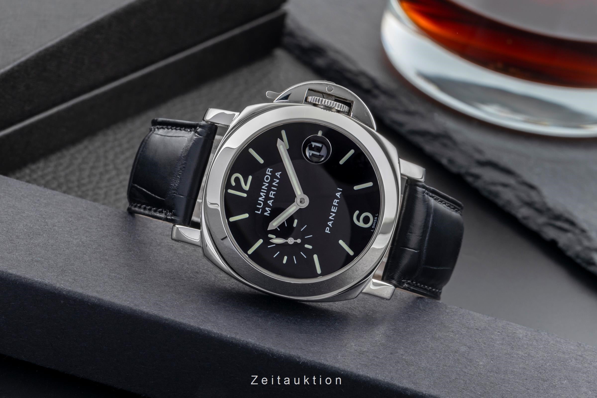 Panerai Luminor Marina steel automatic men's watch PAM00050  [2504909]