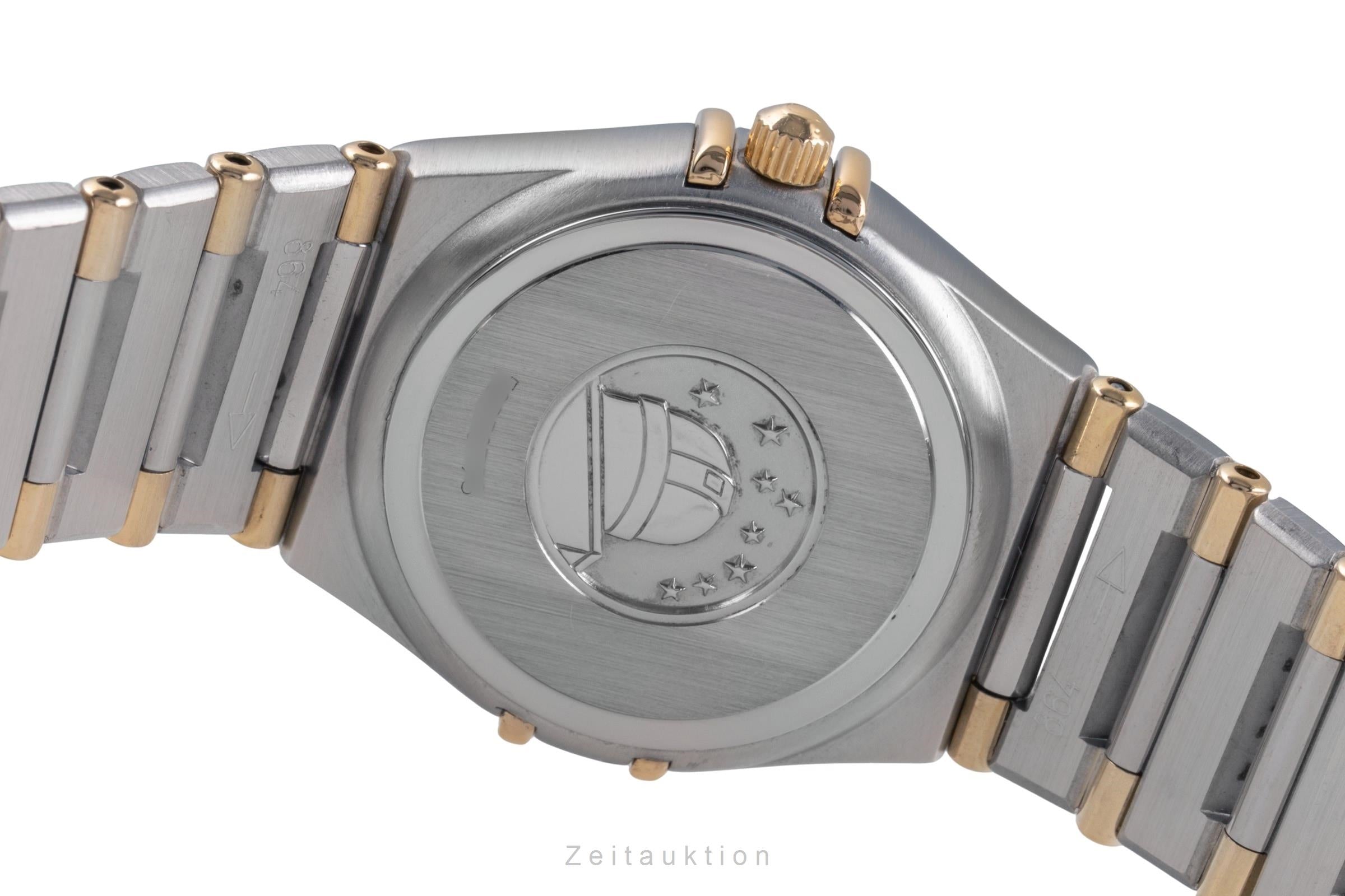 Omega Constellation acier / or  quartz montre pour femmes 1372.70.00  [2504911]