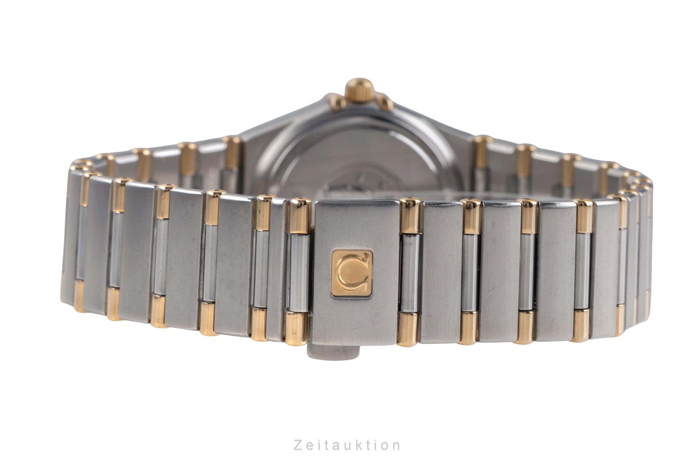 Omega Constellation acier / or  quartz montre pour femmes 1372.70.00  [2504911]