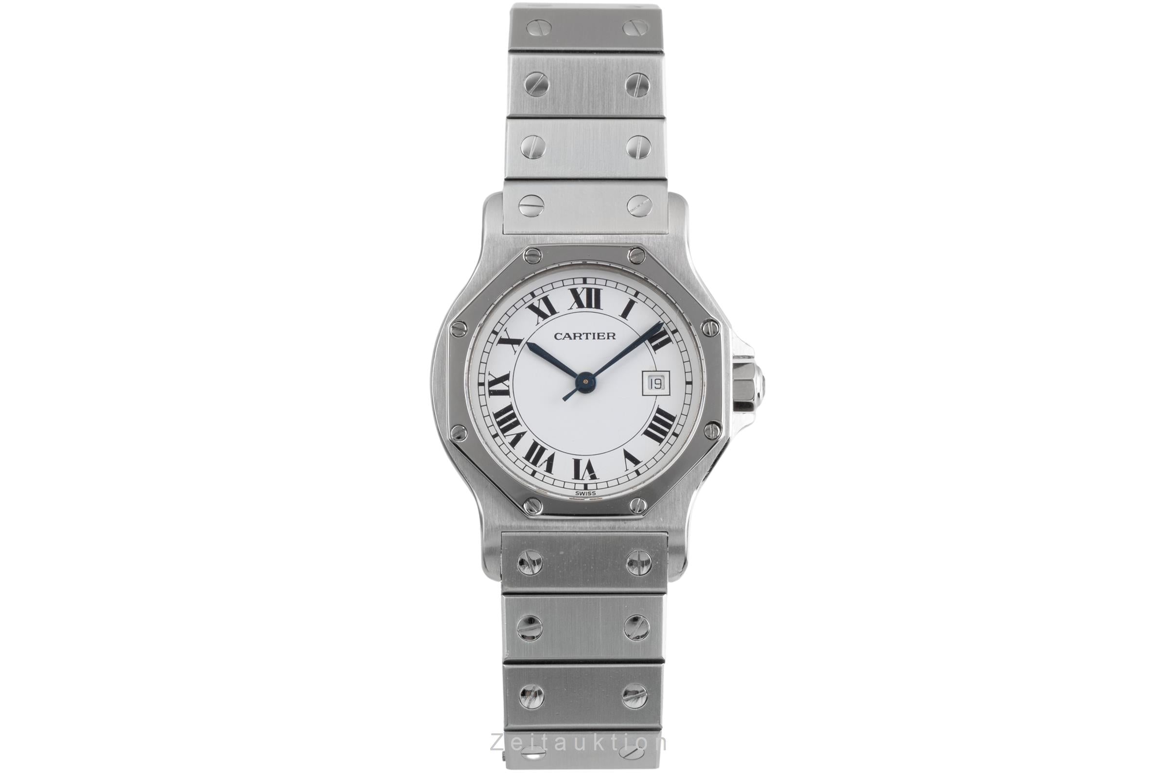 Cartier Santos Ronde acier automatique unisexe 2965  [2504912]