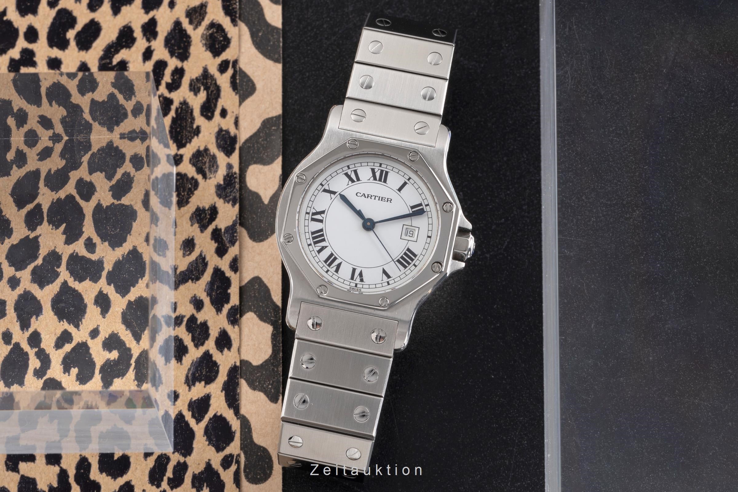 Cartier Santos Ronde acier automatique unisexe 2965  [2504912]