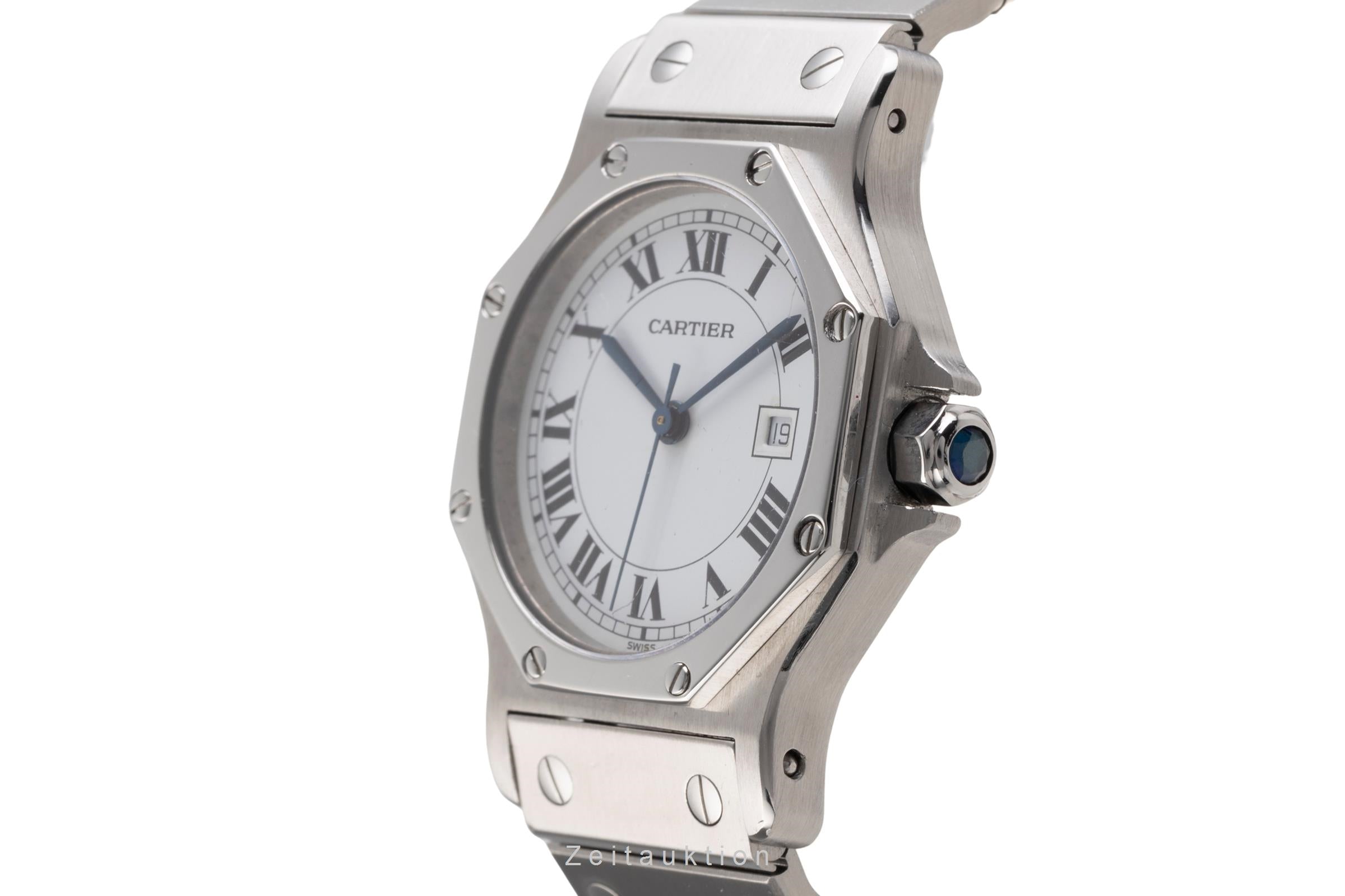 Cartier Santos Ronde acier automatique unisexe 2965  [2504912]