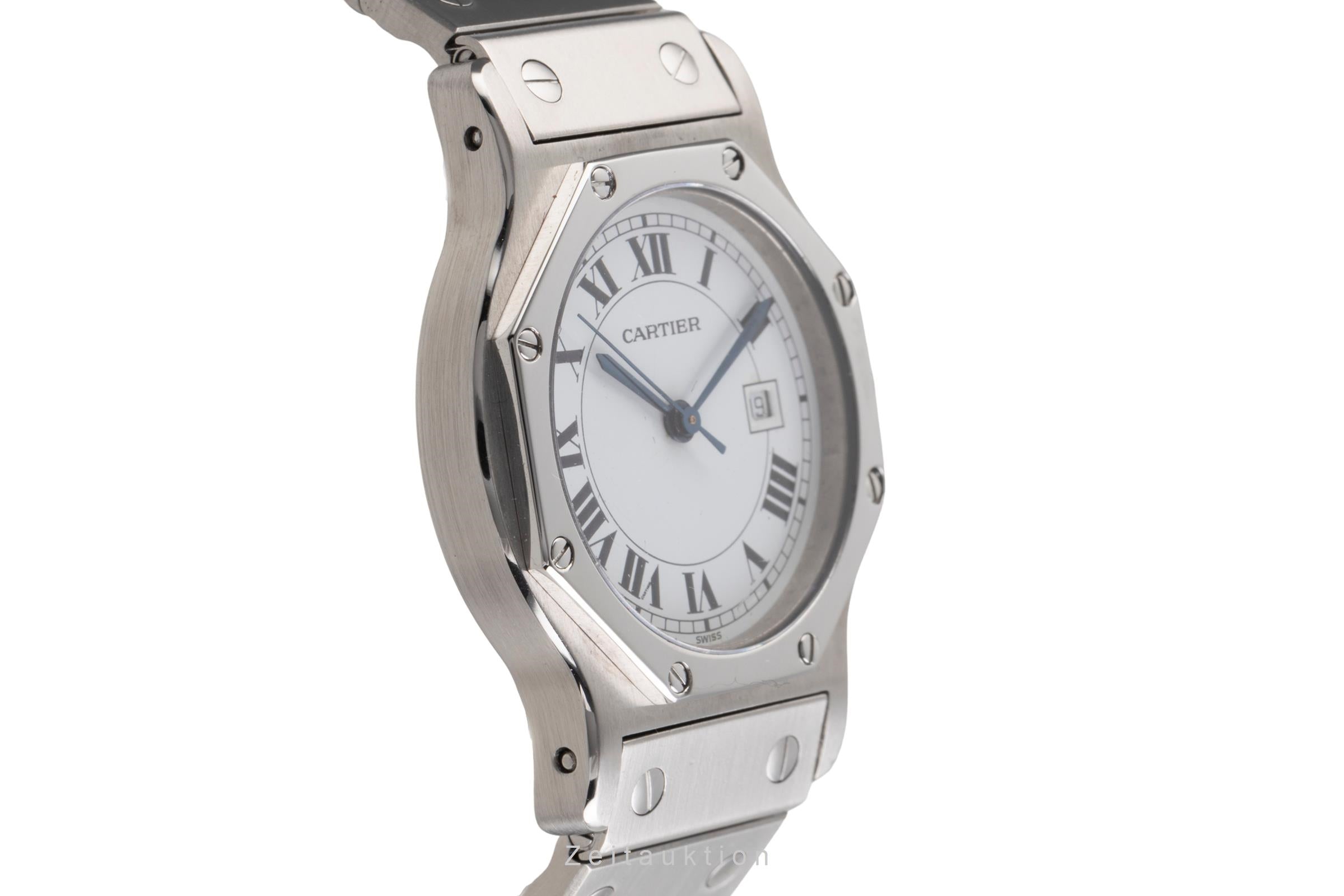 Cartier Santos Ronde acier automatique unisexe 2965  [2504912]