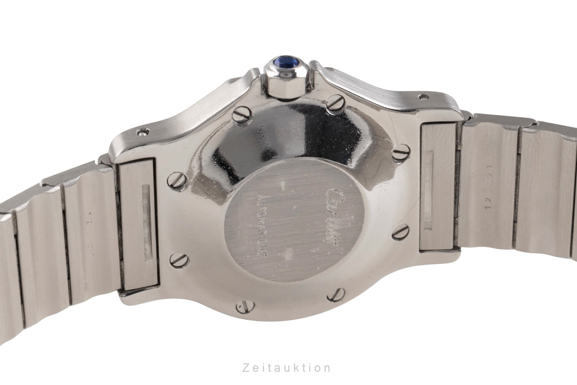 Cartier Santos Ronde acier automatique unisexe 2965  [2504912]