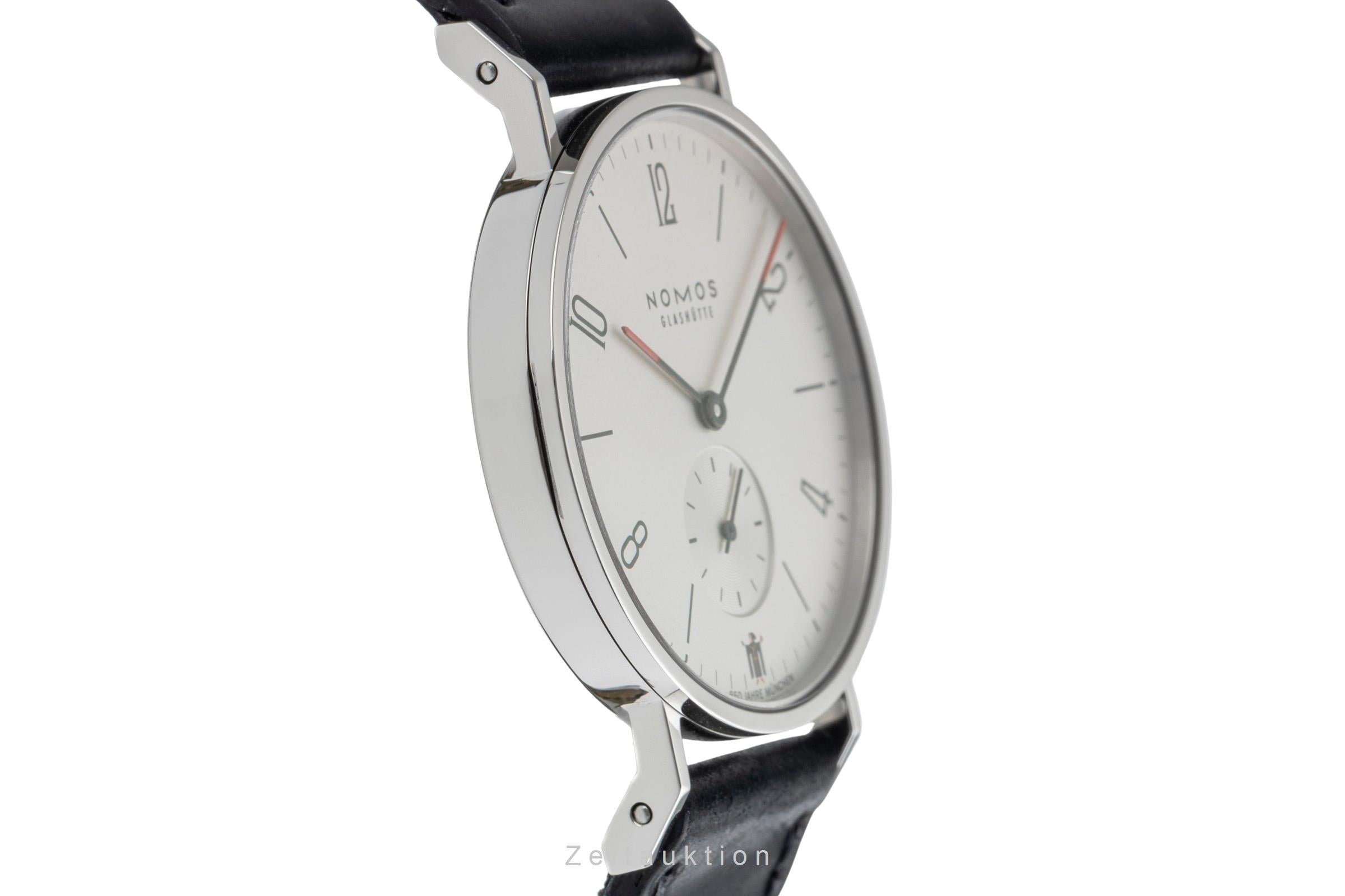 Nomos Tangente steel manual winding men's watch Limited  [2504914]