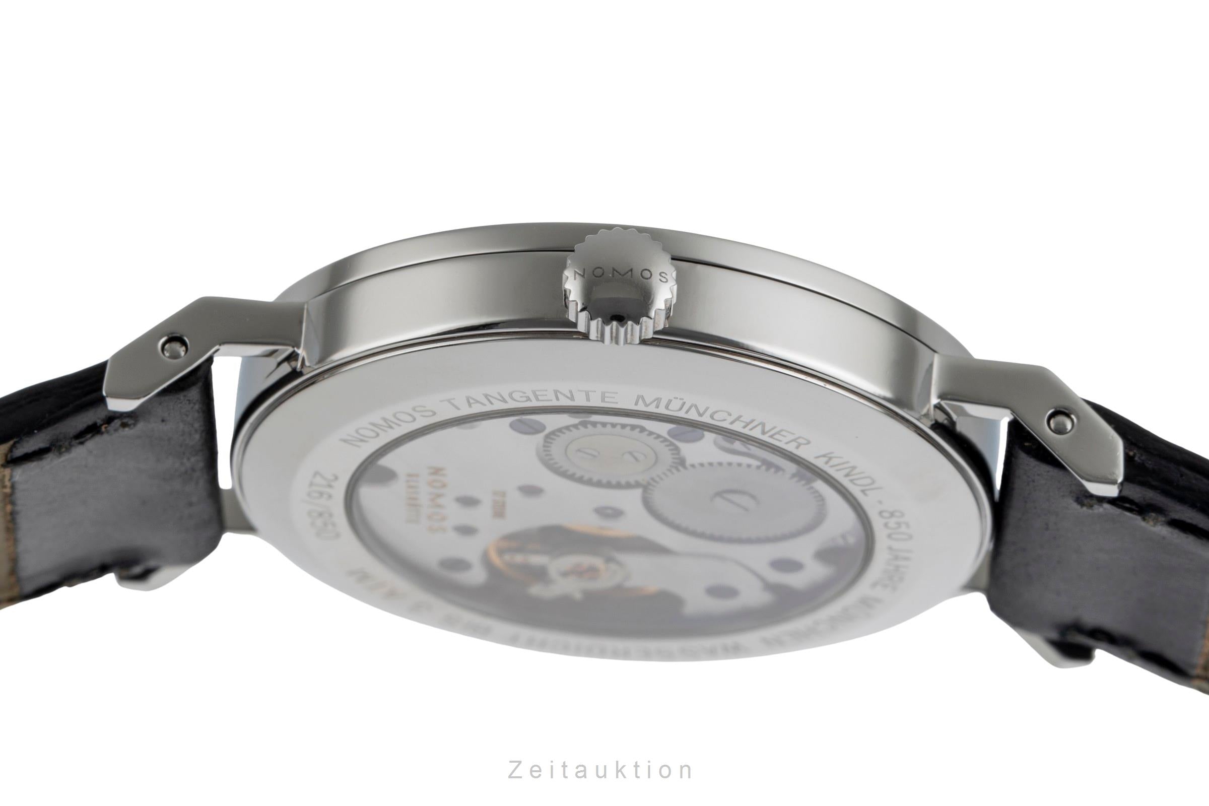Nomos Tangente steel manual winding men's watch Limited  [2504914]