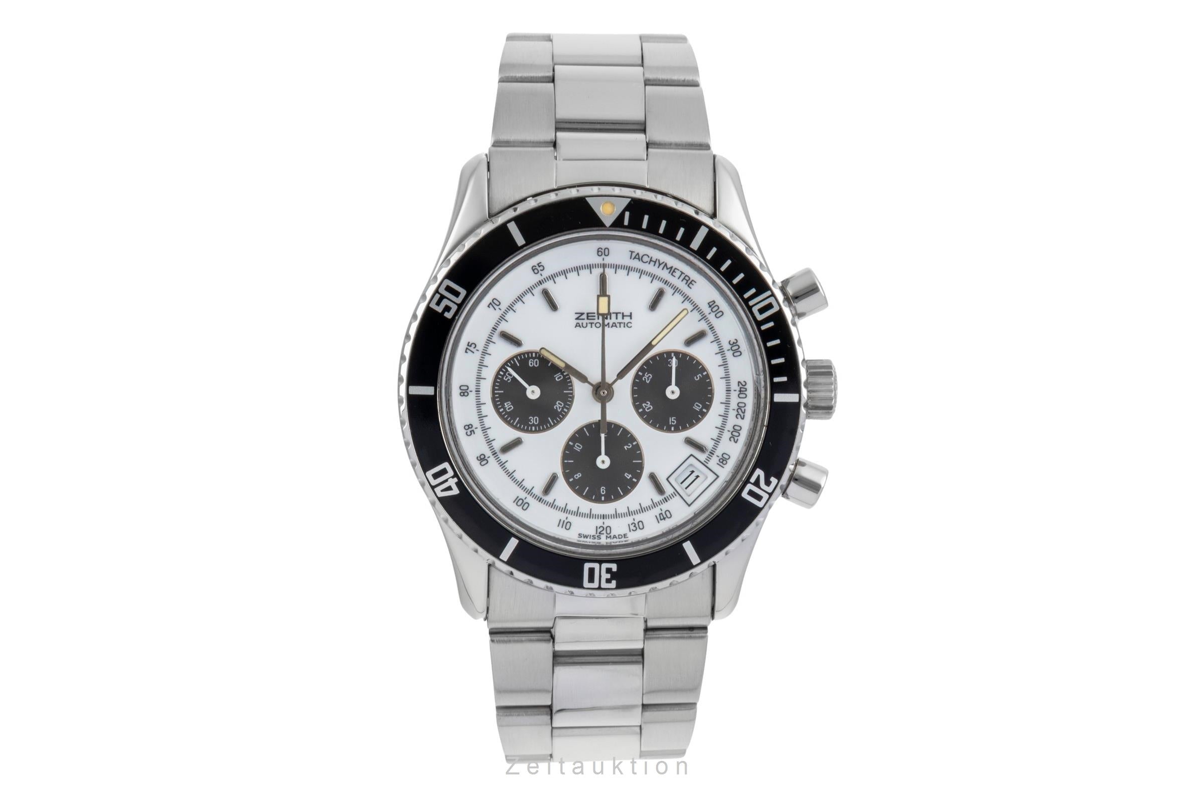 Zenith El Primero Chronograph De Luca 1st Serie Automatik Stahl Ref 01.0040.400  [2504916]