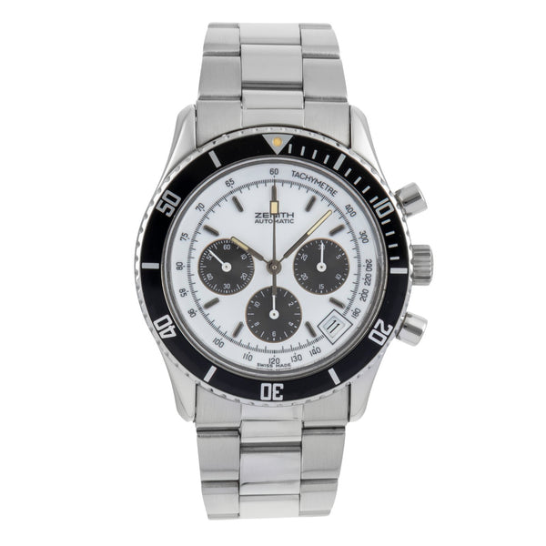 Zenith El Primero Chronograph De Luca 1st Serie Automatik Stahl Ref 01.0040.400  [2504916]