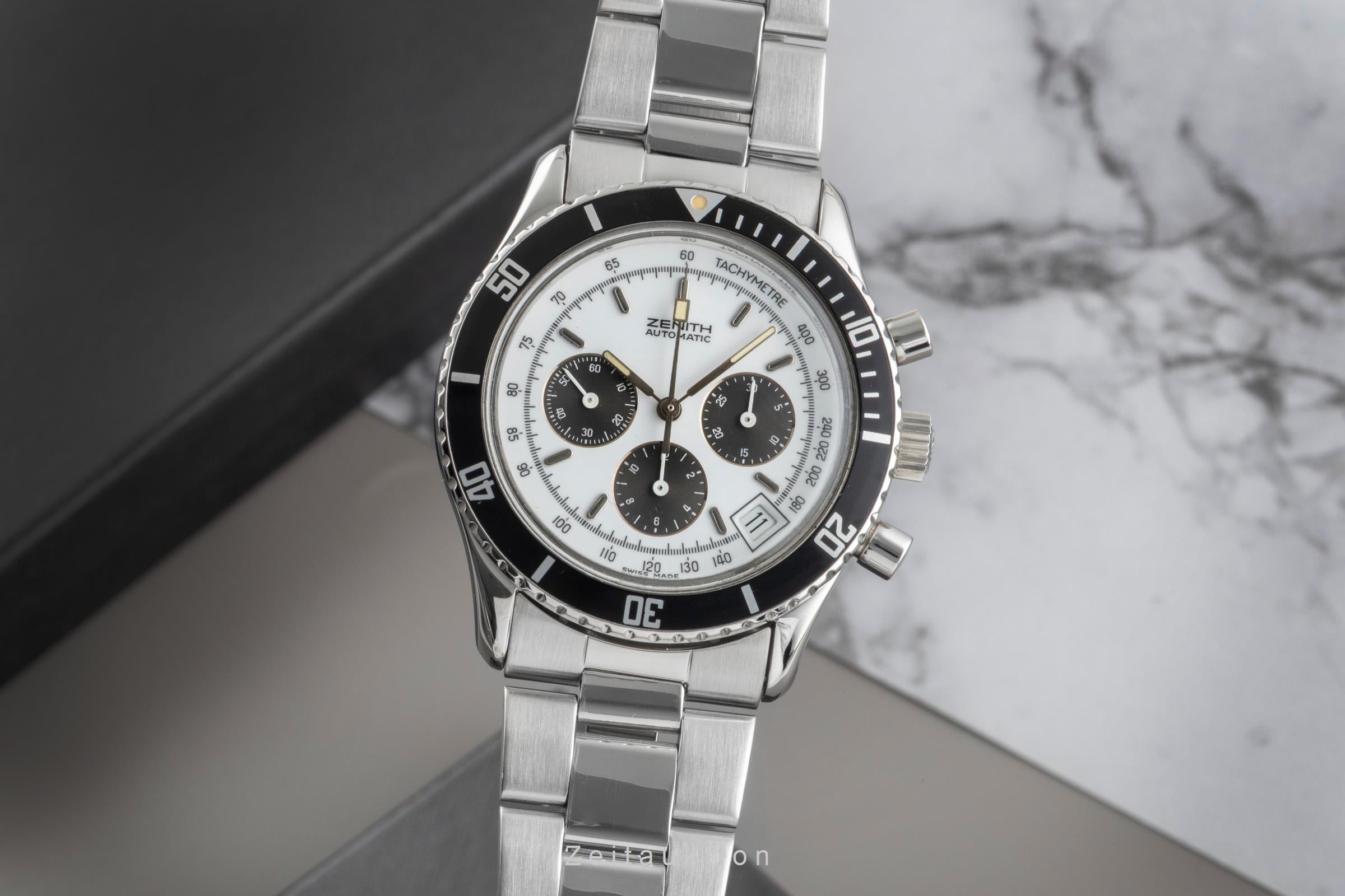 Zenith El Primero Chronograph De Luca 1st Serie Automatik Stahl Ref 01.0040.400  [2504916]