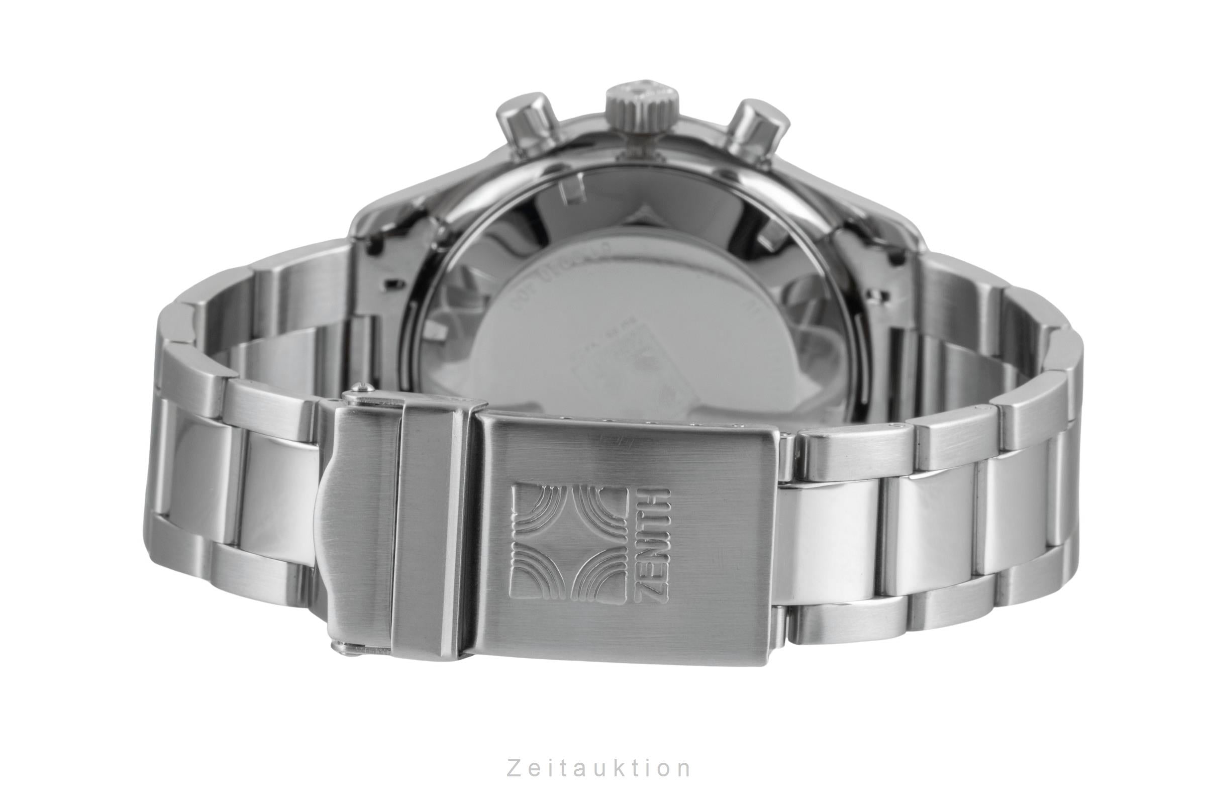 Zenith El Primero Chronograph De Luca 1st Serie Automatik Stahl Ref 01.0040.400  [2504916]