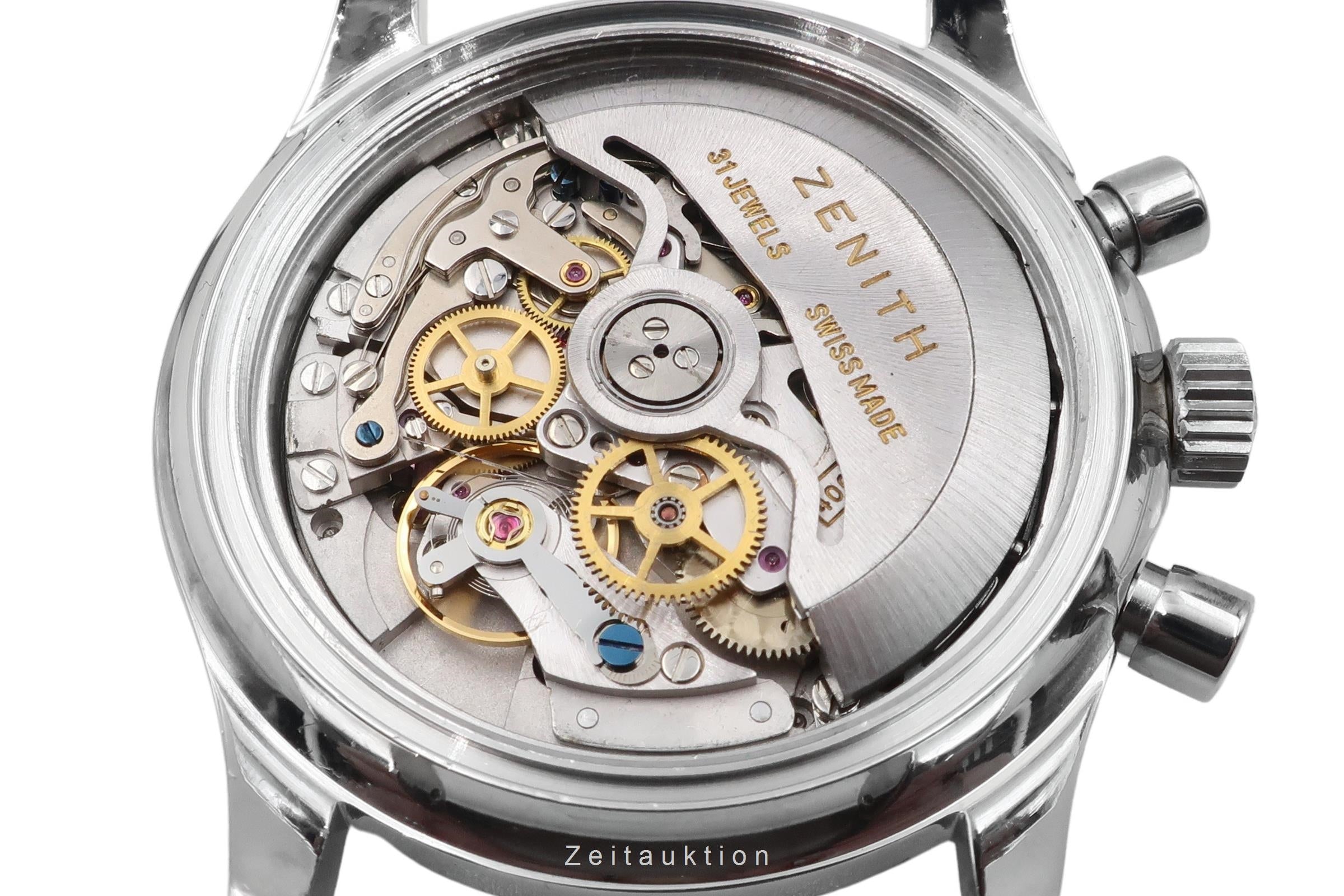 Zenith El Primero chronograph steel automatic Kal. 400 Ref