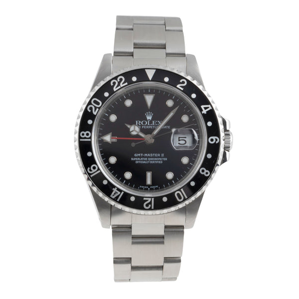 Rolex GMT-Master II acciaio automatismo orologio da uomo 16710  [2504919]