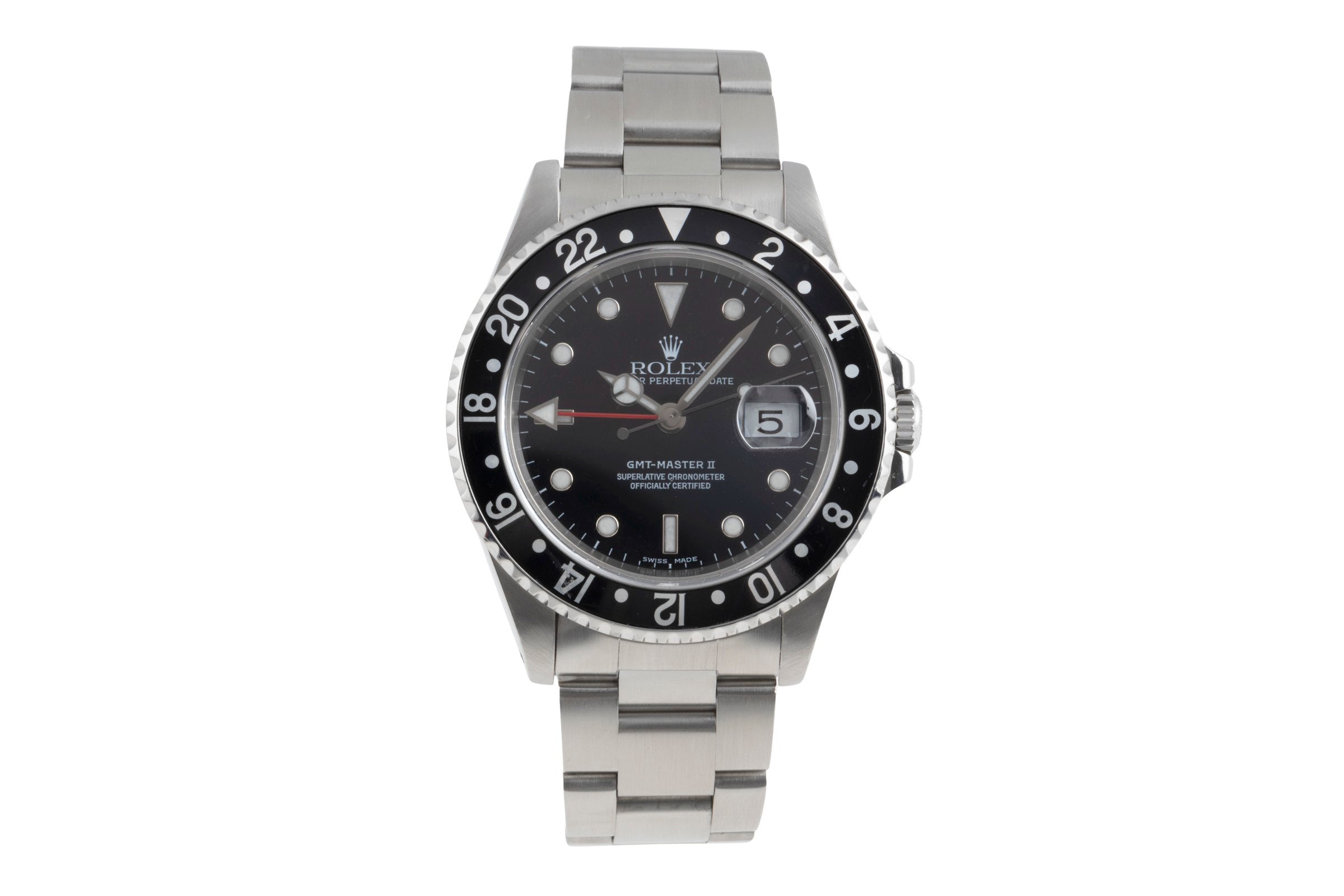 Rolex GMT-Master II acier automatique montre pour hommes 16710  [2504919]